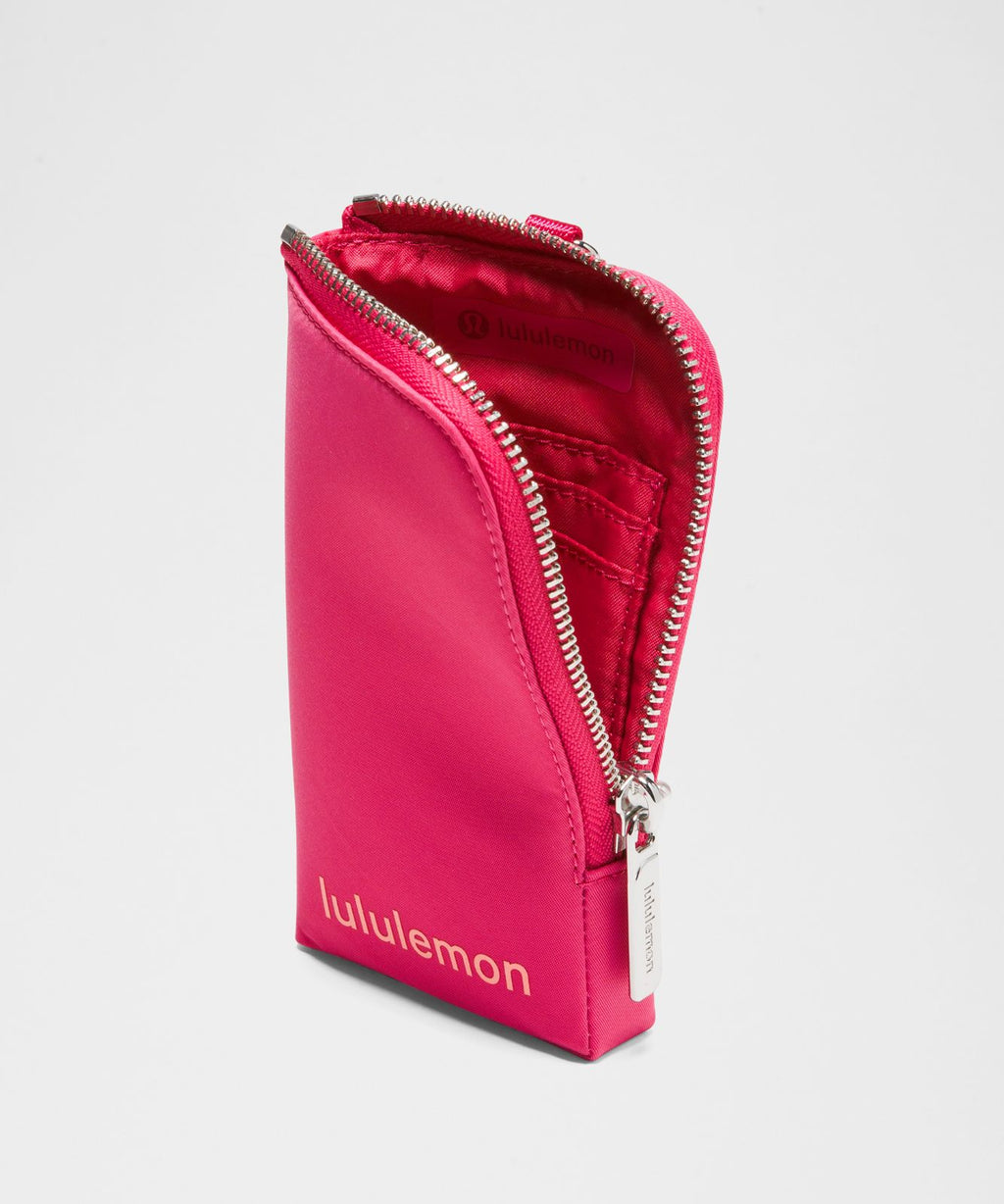 Dual Pouch Wristlet *Wallet Raspberry Coulis/Pink Haze/Bright Coral