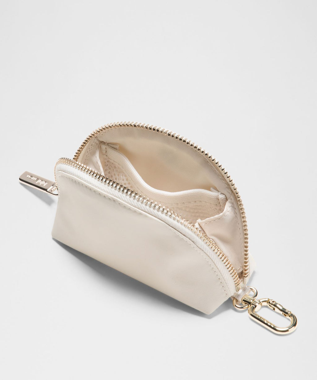 Dual Pouch Wristlet *Wallet Downtown Tan/Light Ivory/Gold