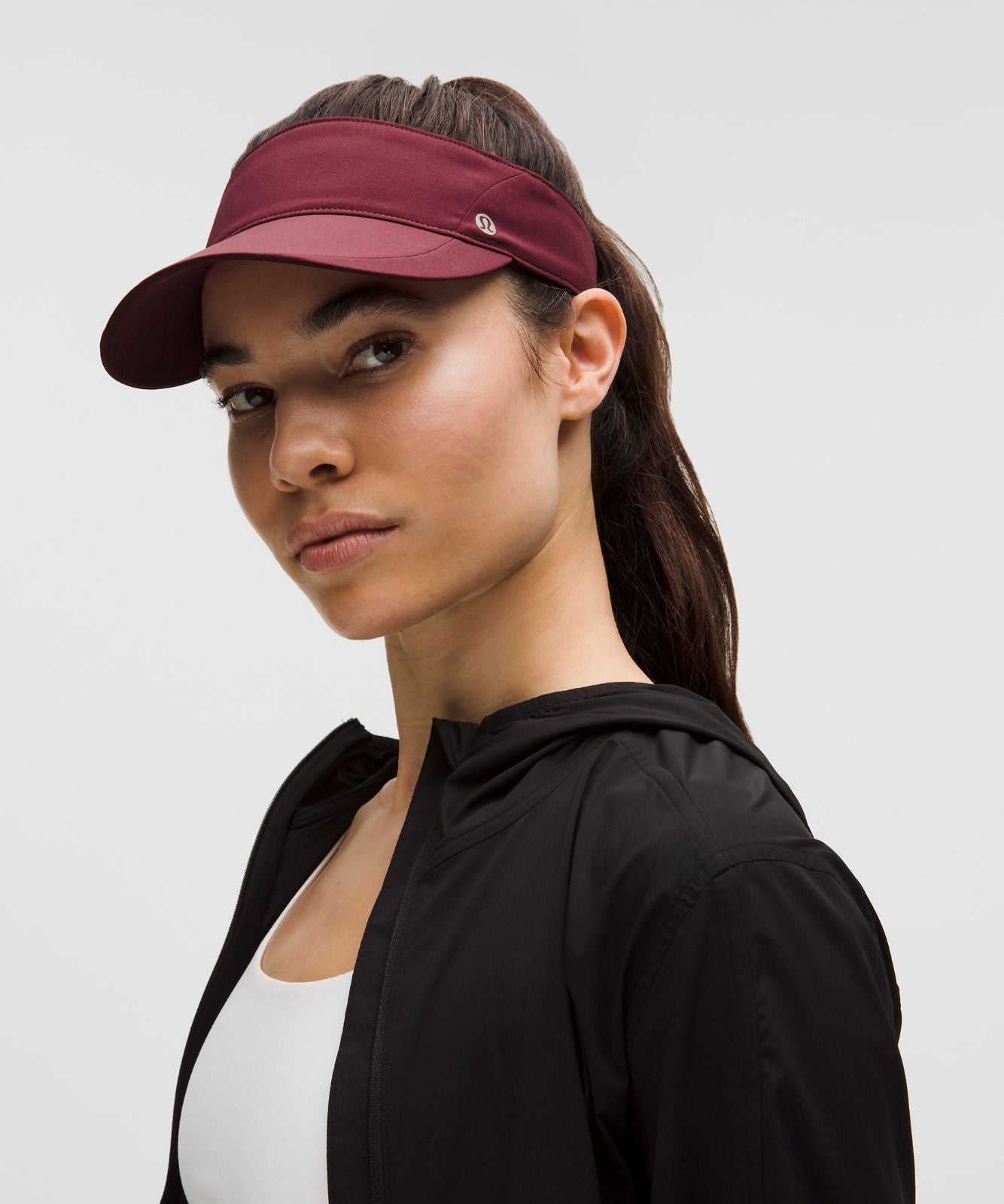 Lightweight All-Sport Visor Burgundy Bay