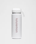 Back to Life Sport Bottle 18oz Straw Lid *Shine White/Pink Organza