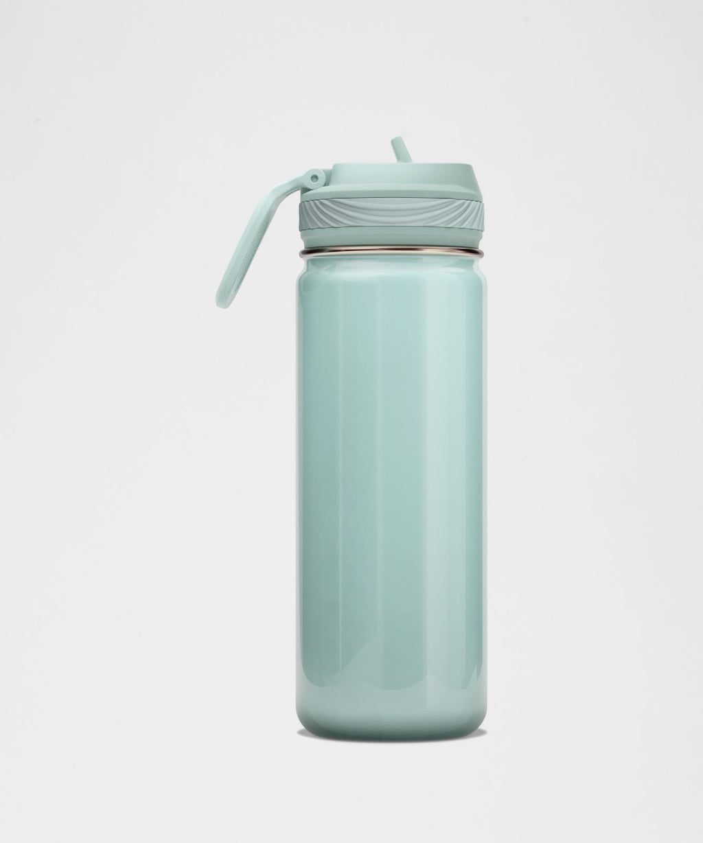 Back to Life Sport Bottle 18oz Straw Lid *Shine Pelican/Light Ivory