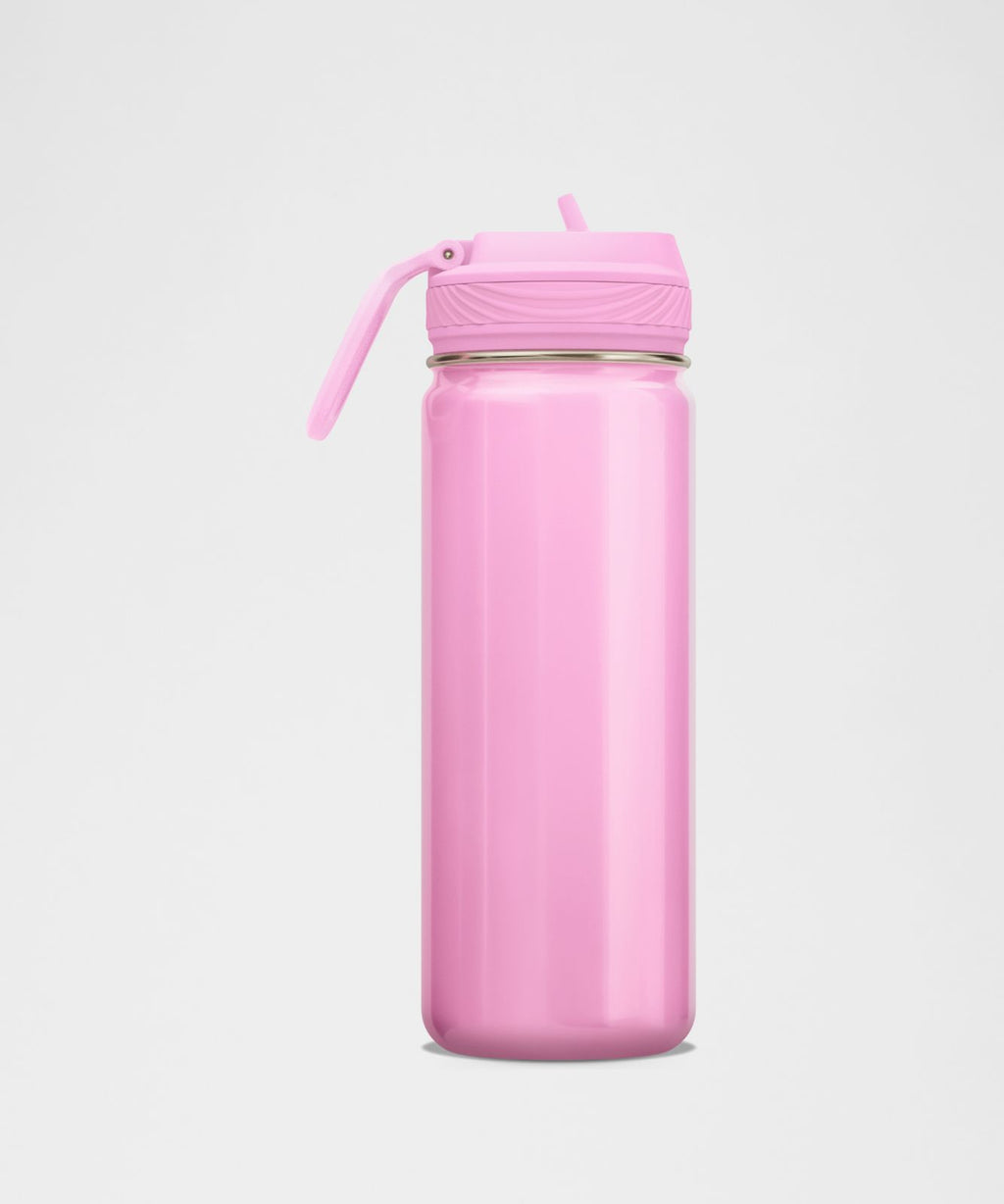 Back to Life Sport Bottle 18oz Straw Lid *Shine Sweet Sorbet/Pink Pearl