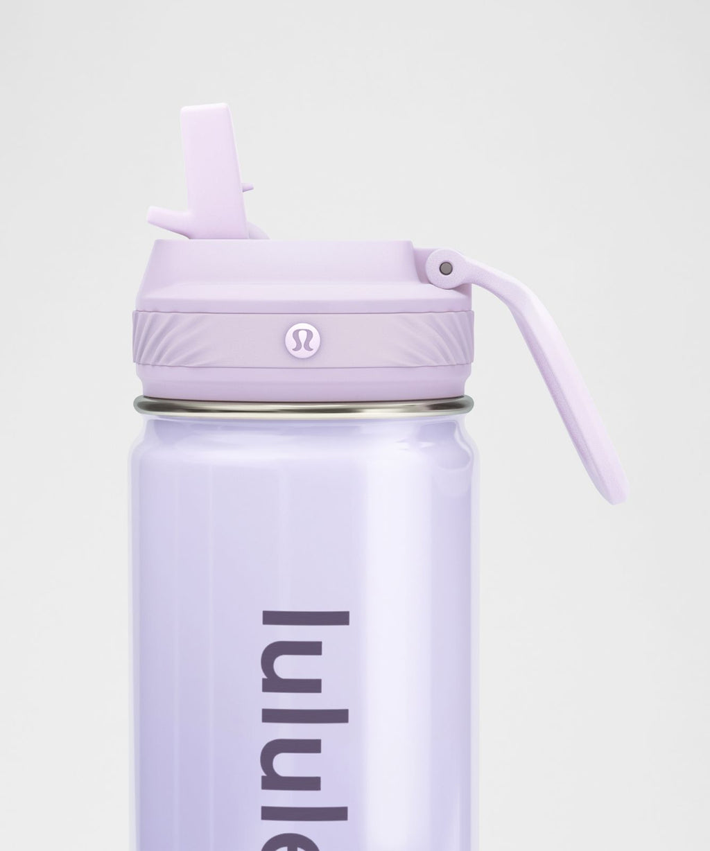 Back to Life Sport Bottle 18oz Straw Lid *Shine Faint Lavender/Lilac Ether