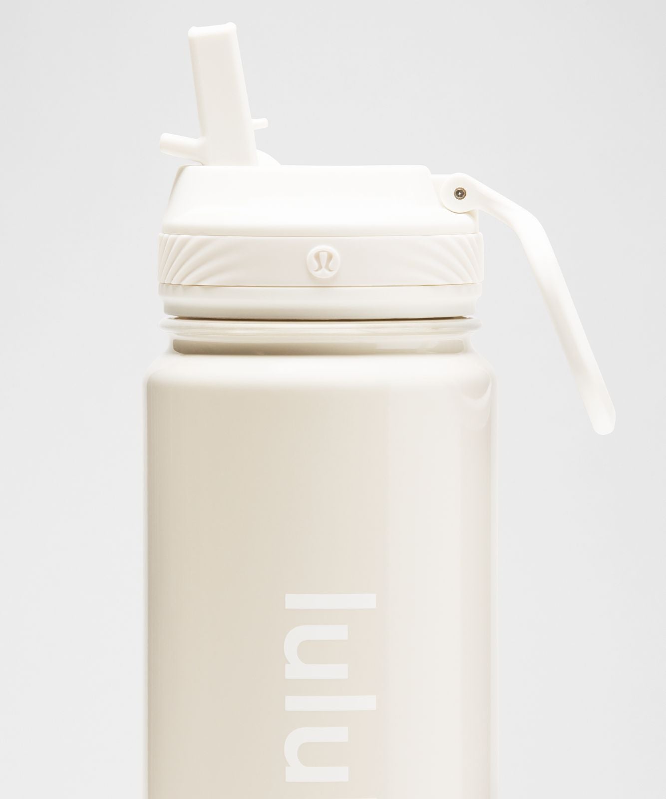 Back to Life Sport Bottle 24oz Straw Lid *Shine Light Ivory/White