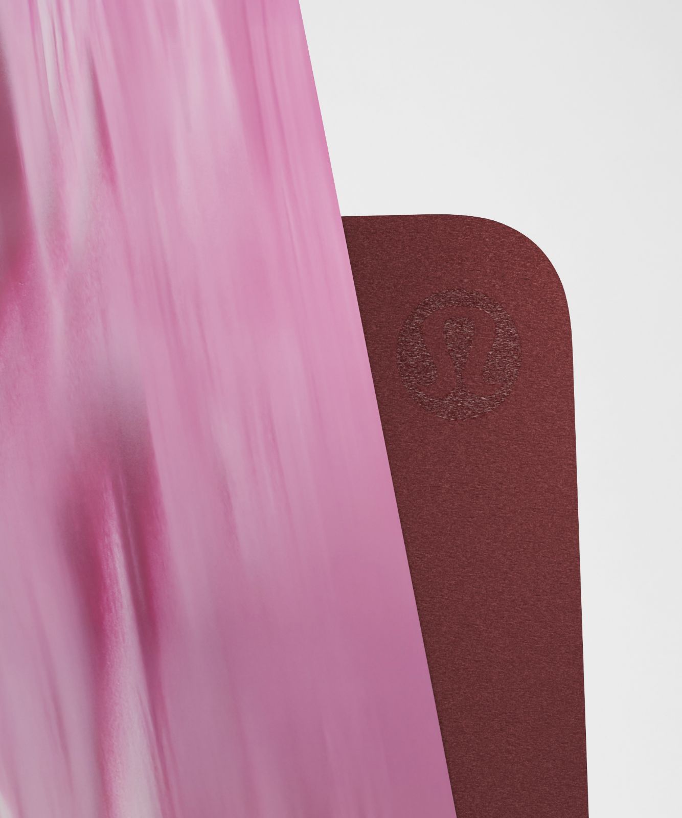 The Mat 3mm *Made With FSC™ Certified Rubber Lunar Lilac/Lavender Rock/White/Burgundy Bay/Burgundy Bay