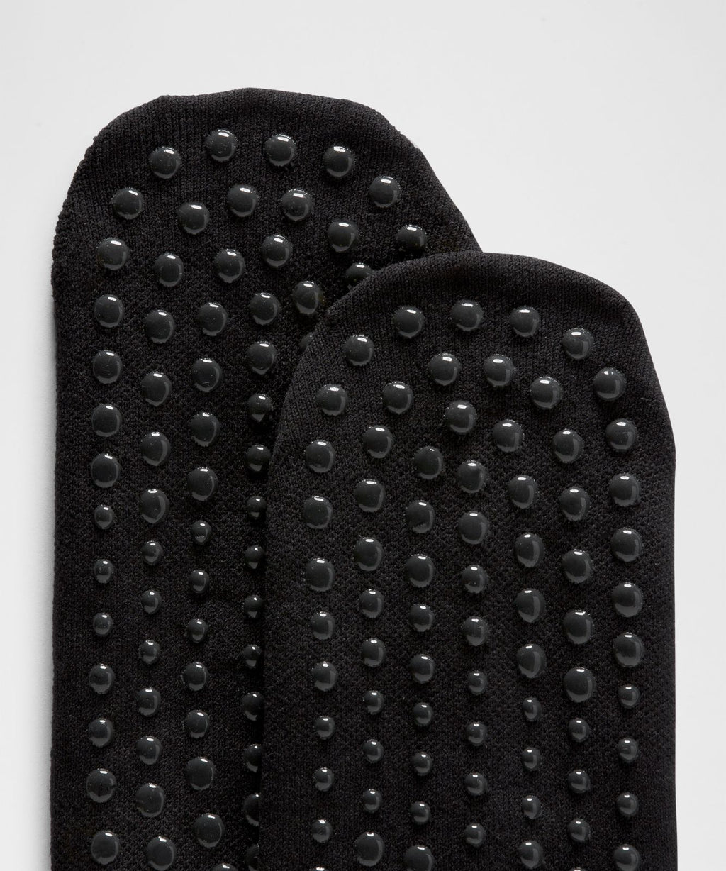 Unisex Find Your Balance Grip Tab Socks Black