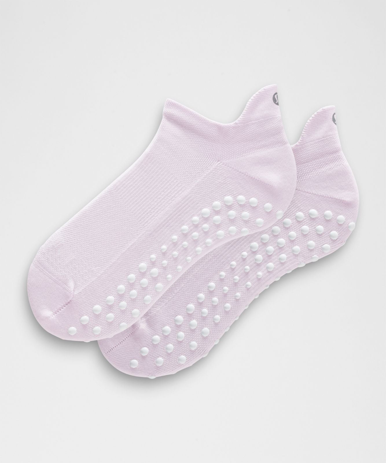 Unisex Find Your Balance Grip Tab Socks Pink Organza