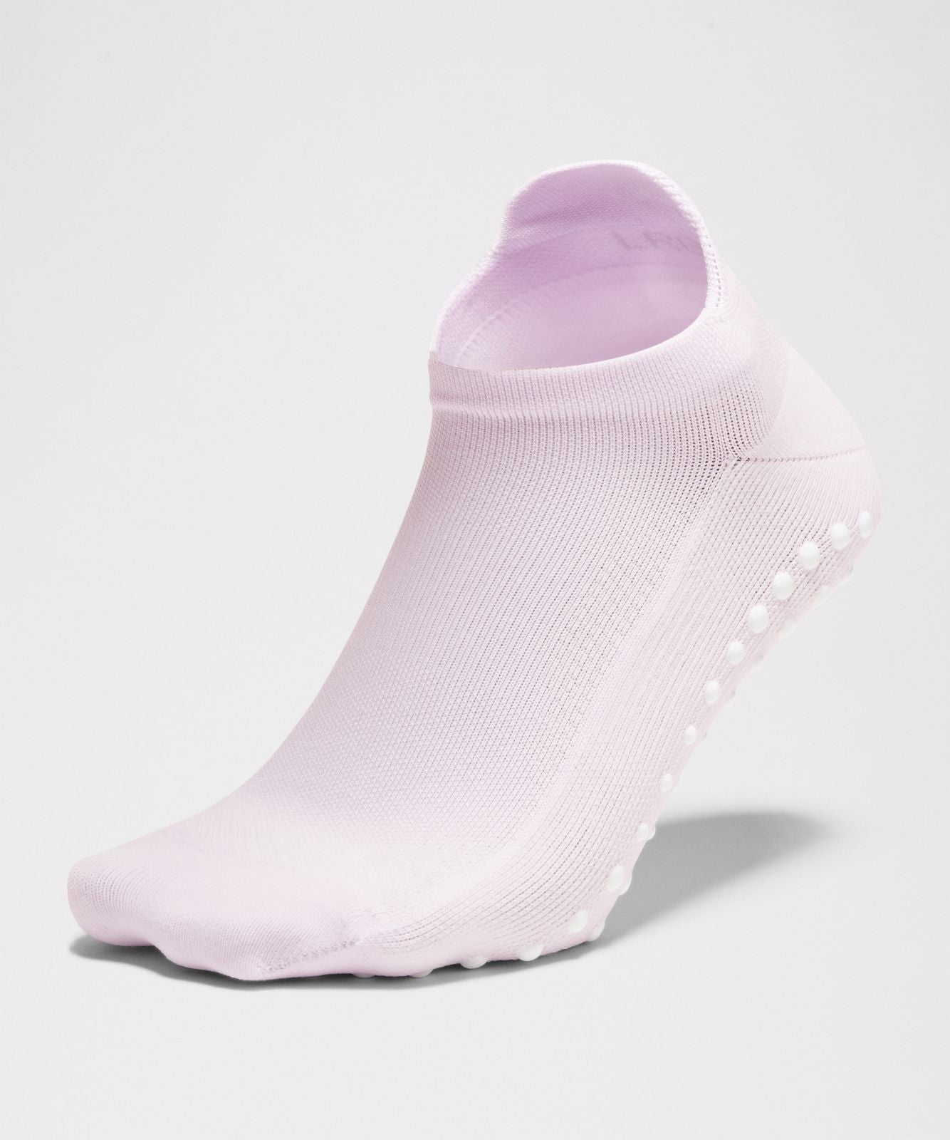 Unisex Find Your Balance Grip Tab Socks Pink Organza