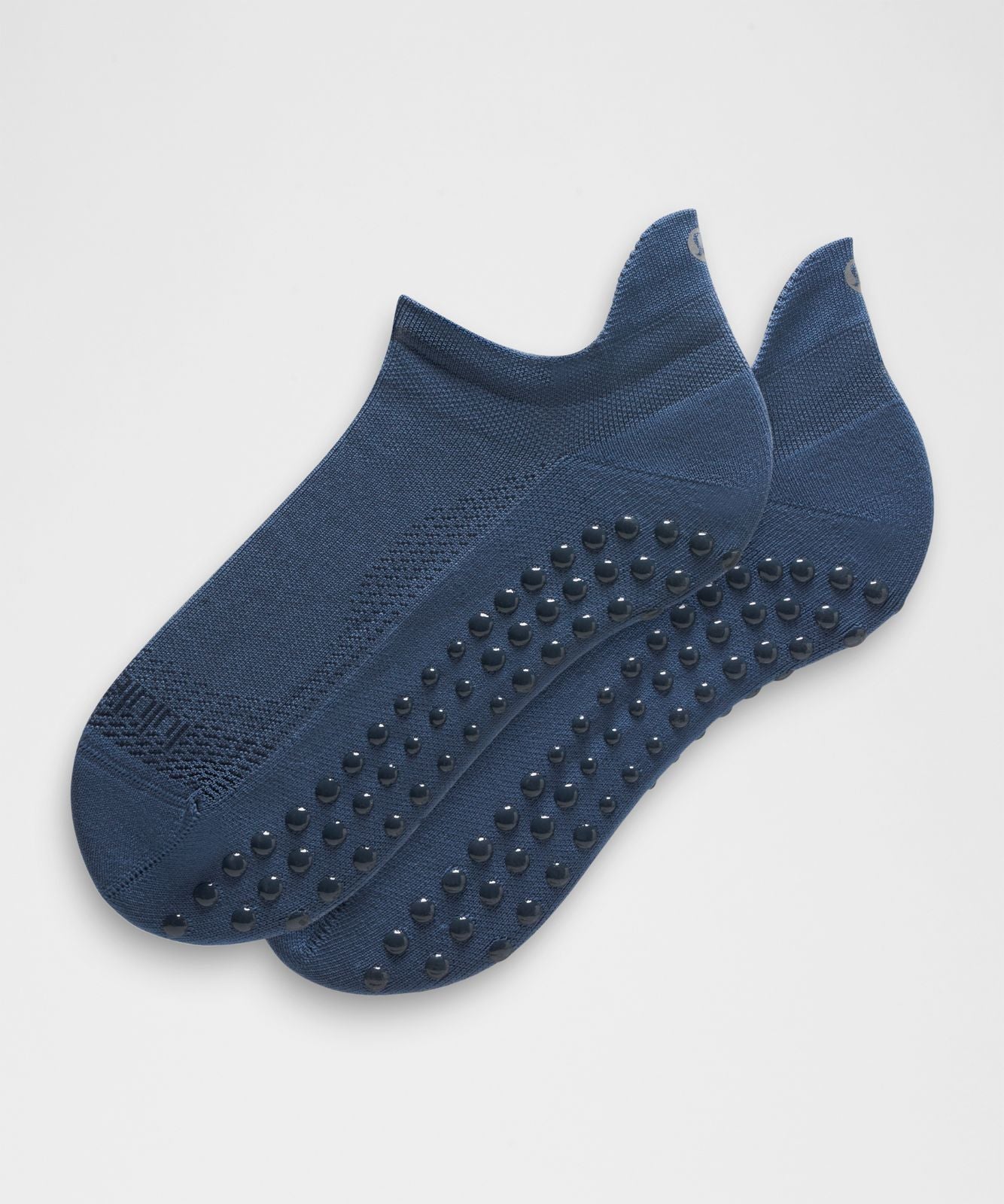 Unisex Find Your Balance Grip Tab Socks Blue Twill