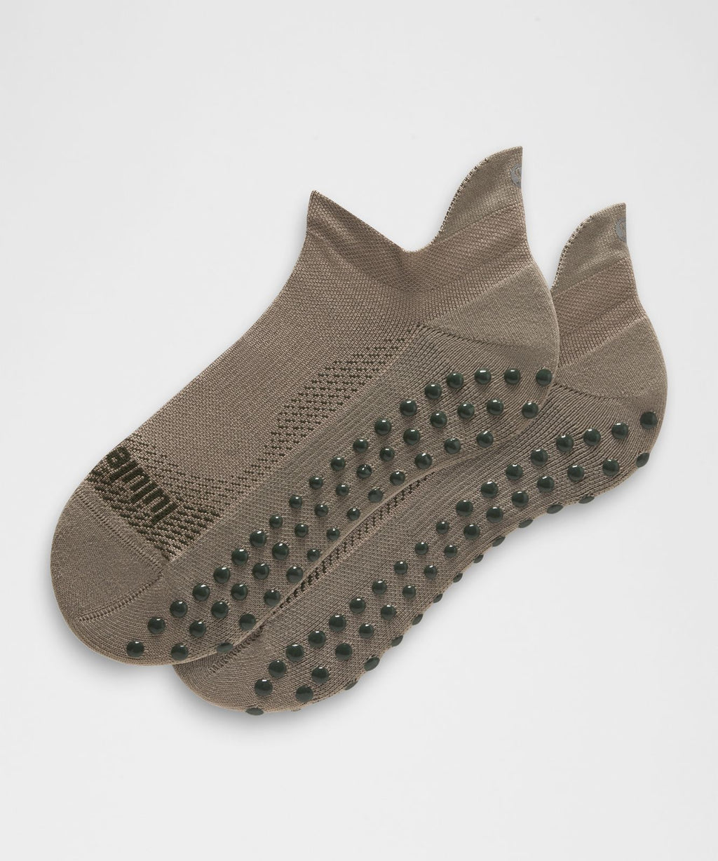 Unisex Find Your Balance Grip Tab Socks Cypress Forest