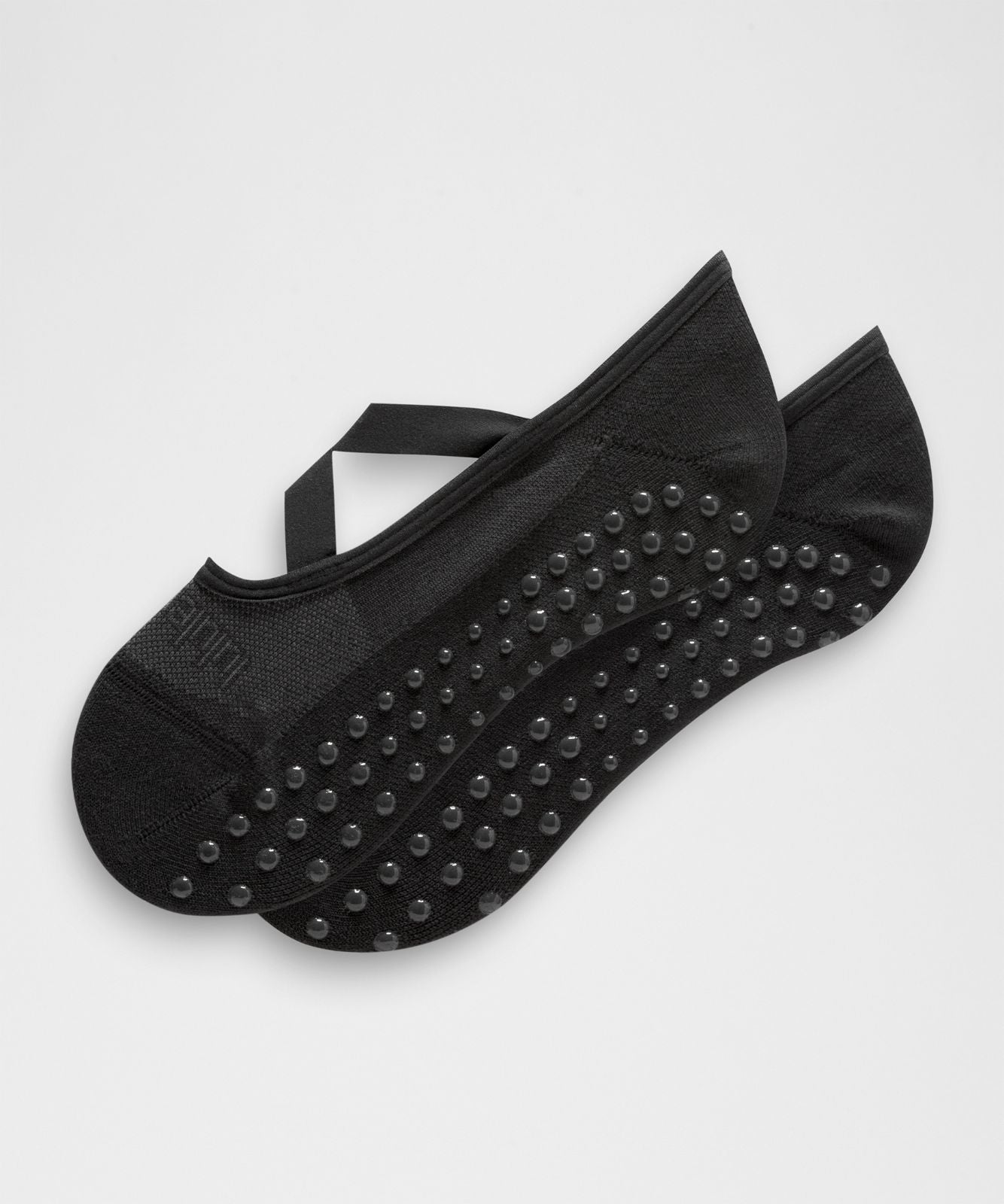Unisex Find Your Balance Grip Socks *Strappy Black
