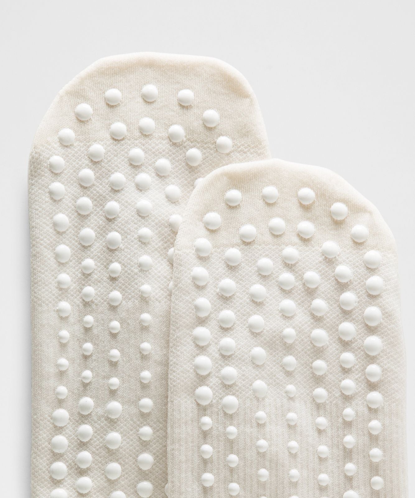 Unisex Find Your Balance Grip Socks *Strappy Light Ivory