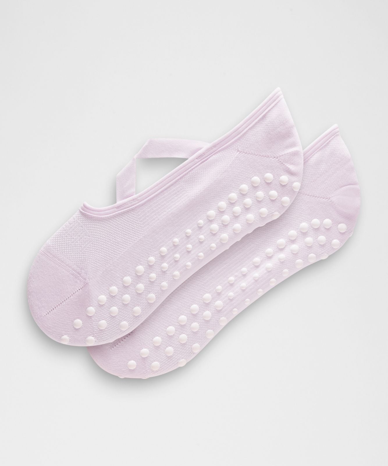 Unisex Find Your Balance Grip Socks *Strappy Pink Organza