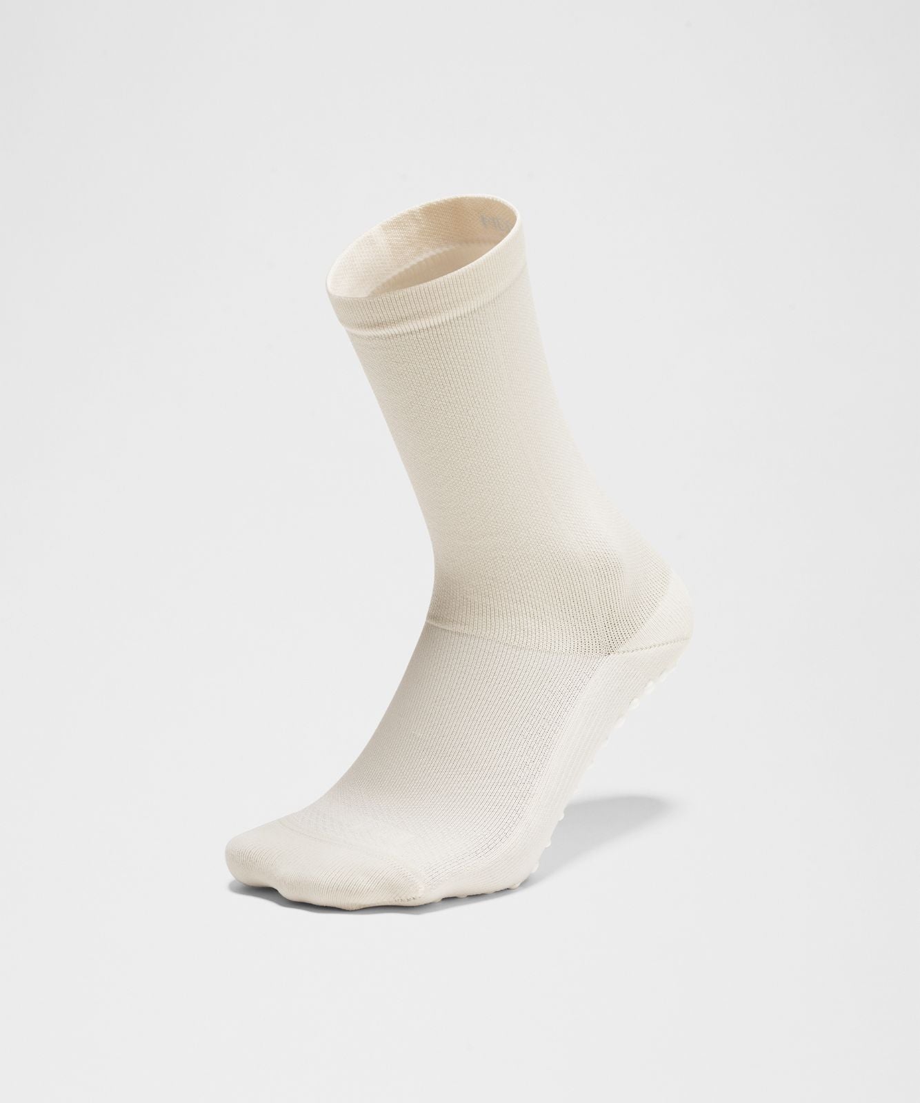 Unisex Find Your Balance Grip Crew Socks Light Ivory