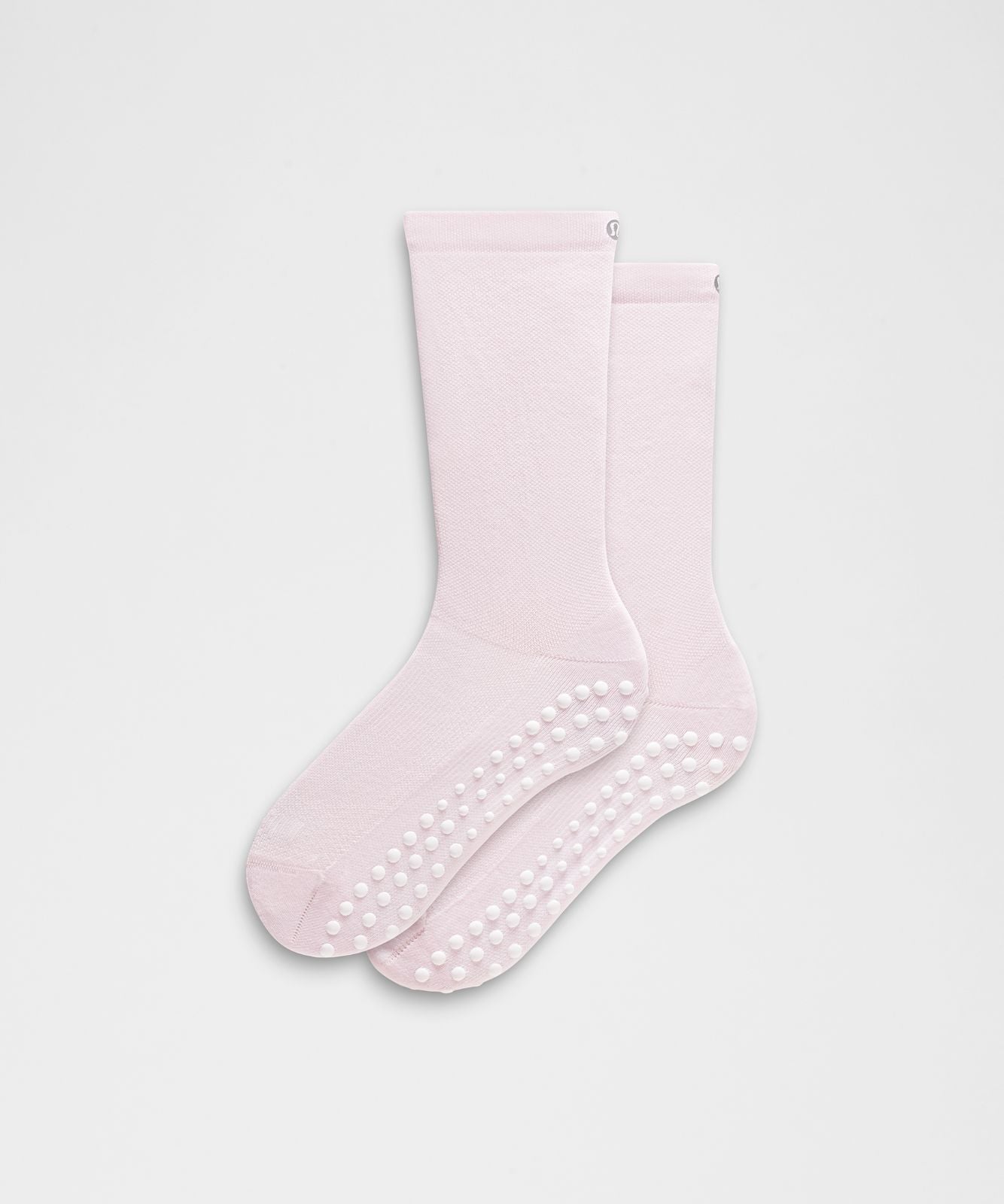 Unisex Find Your Balance Grip Crew Socks Blissful Pink