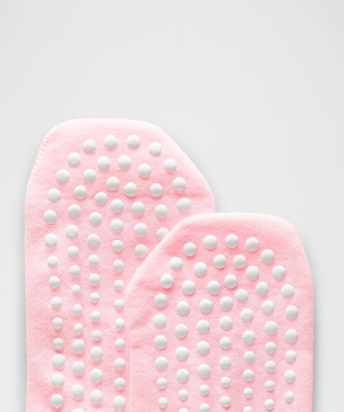 Unisex Find Your Balance Grip Crew Socks Pink Pearl