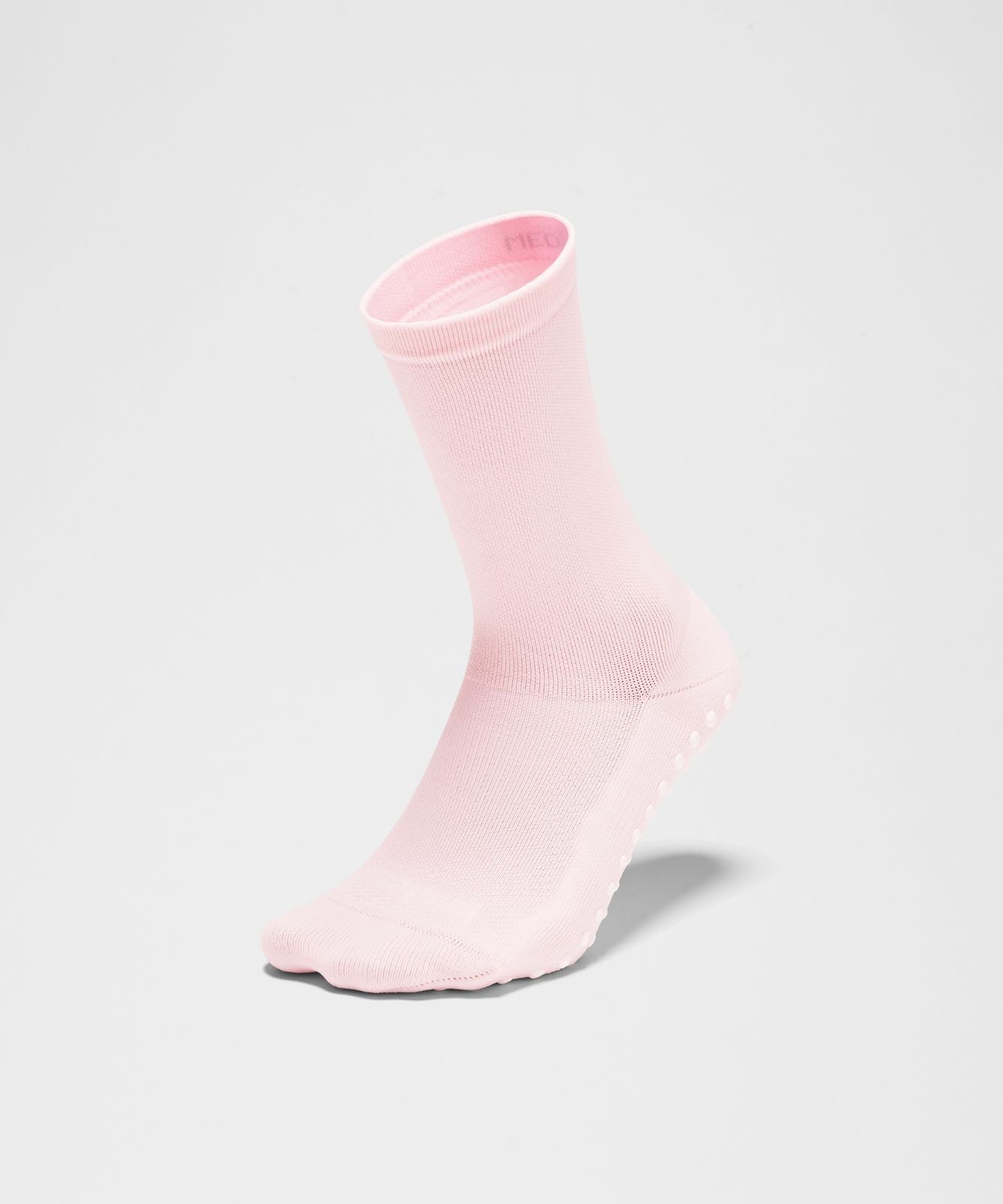 Unisex Find Your Balance Grip Crew Socks Pink Pearl