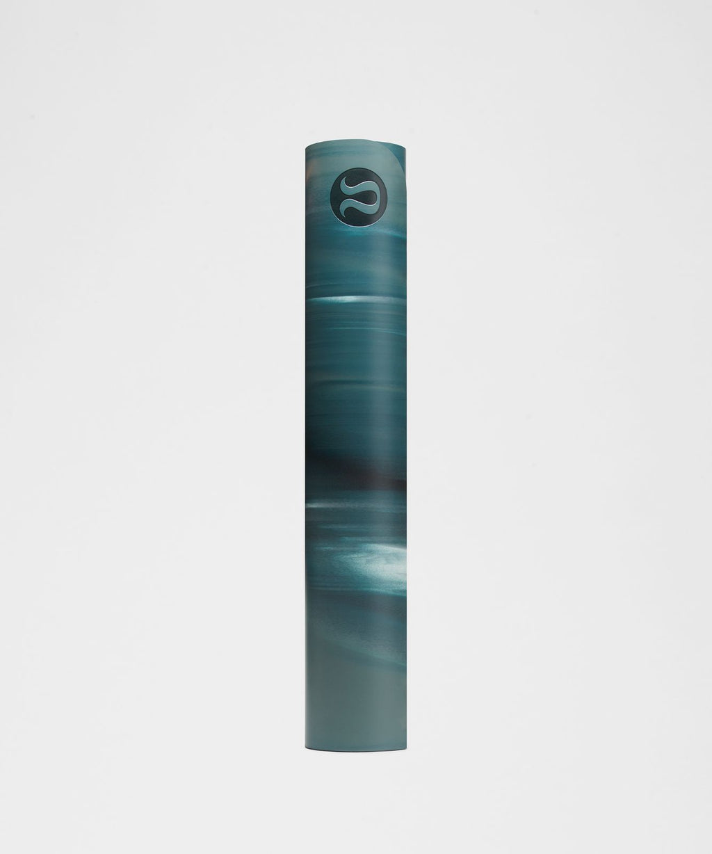 The Mat 5mm *Made With FSC™ Certified Rubber Tidewater Teal/Indochine Blue/Nightmoth/White/Indochine Blue