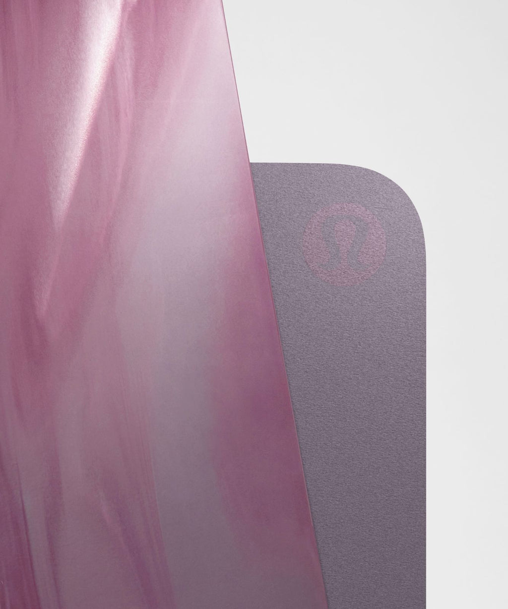 The Mat 5mm *Made With FSC™ Certified Rubber Lotus Lavender/Burgundy Bay/Pink Pearl/Light Ivory/Lotus Lavender