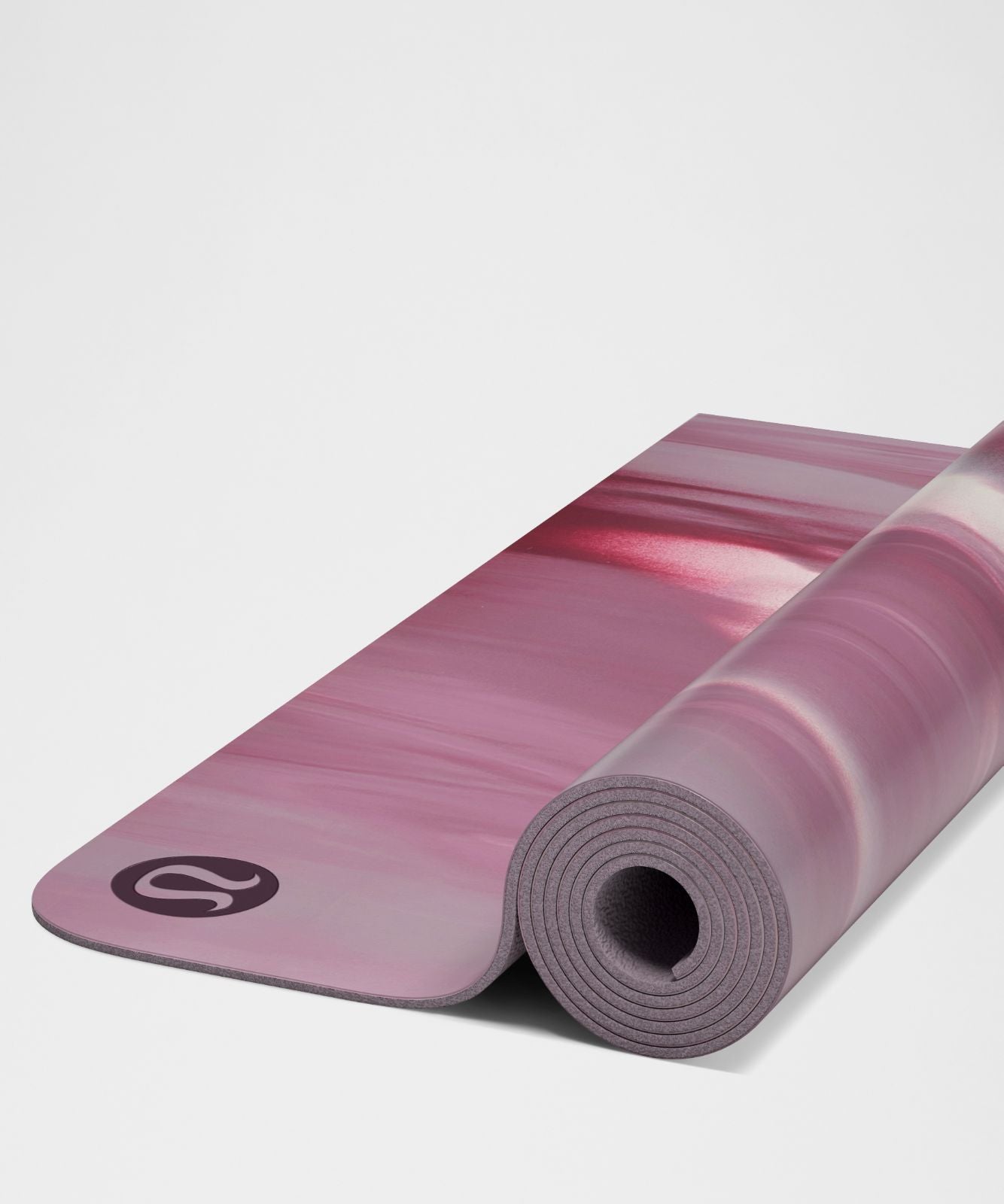 The Mat 5mm *Made With FSC™ Certified Rubber Lotus Lavender/Burgundy Bay/Pink Pearl/Light Ivory/Lotus Lavender