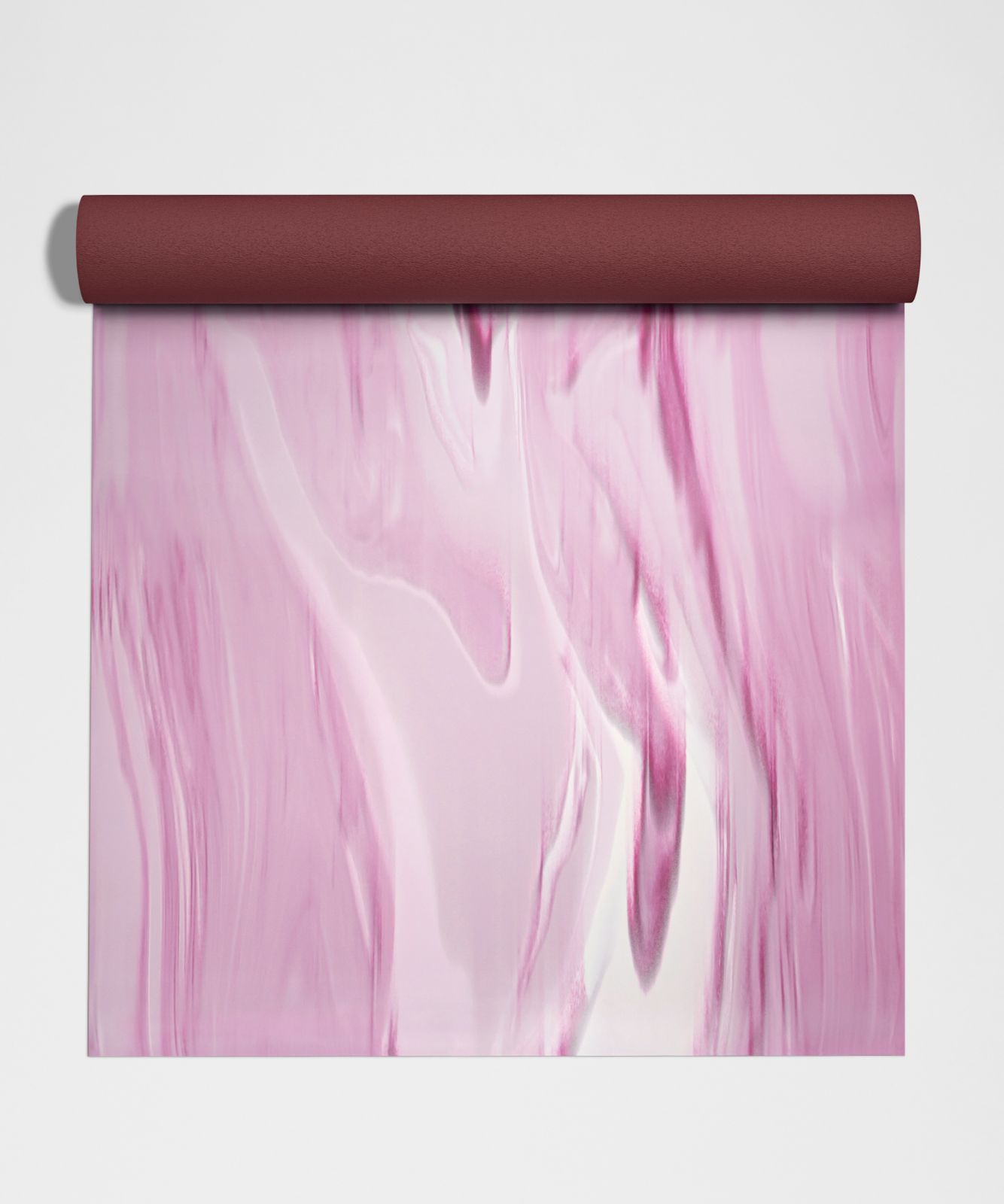 The Mat 5mm *Made With FSC™ Certified Rubber Lunar Lilac/Lavender Rock/White/Burgundy Bay/Burgundy Bay