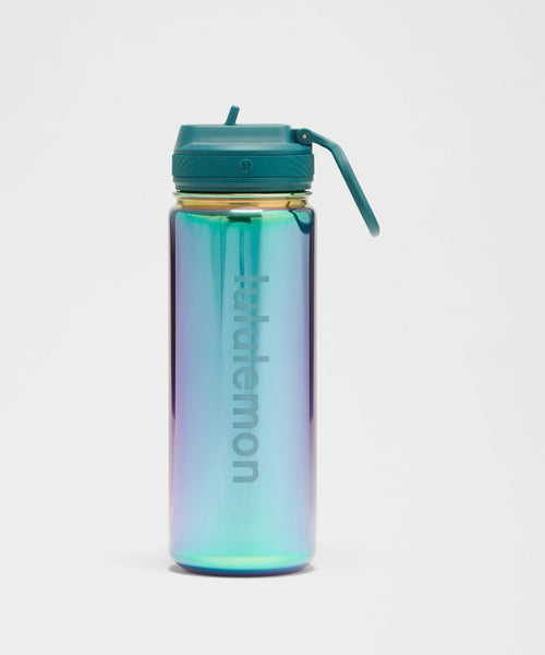 Back to Life Sport Bottle 18oz *Straw Lid Aurora Blue/Midnight Teal