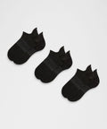 Unisex Power Stride Tab Socks *3 Pack Black