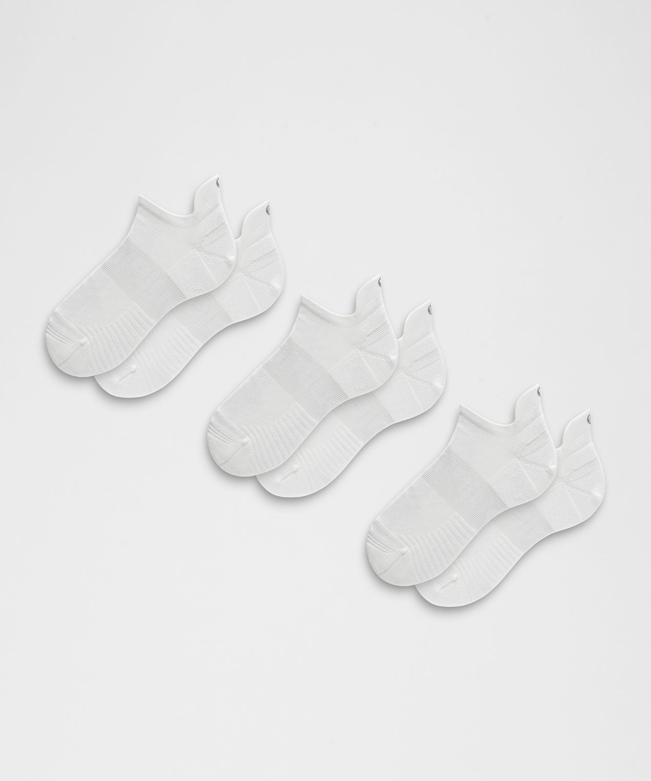Unisex Power Stride Tab Socks *3 Pack White
