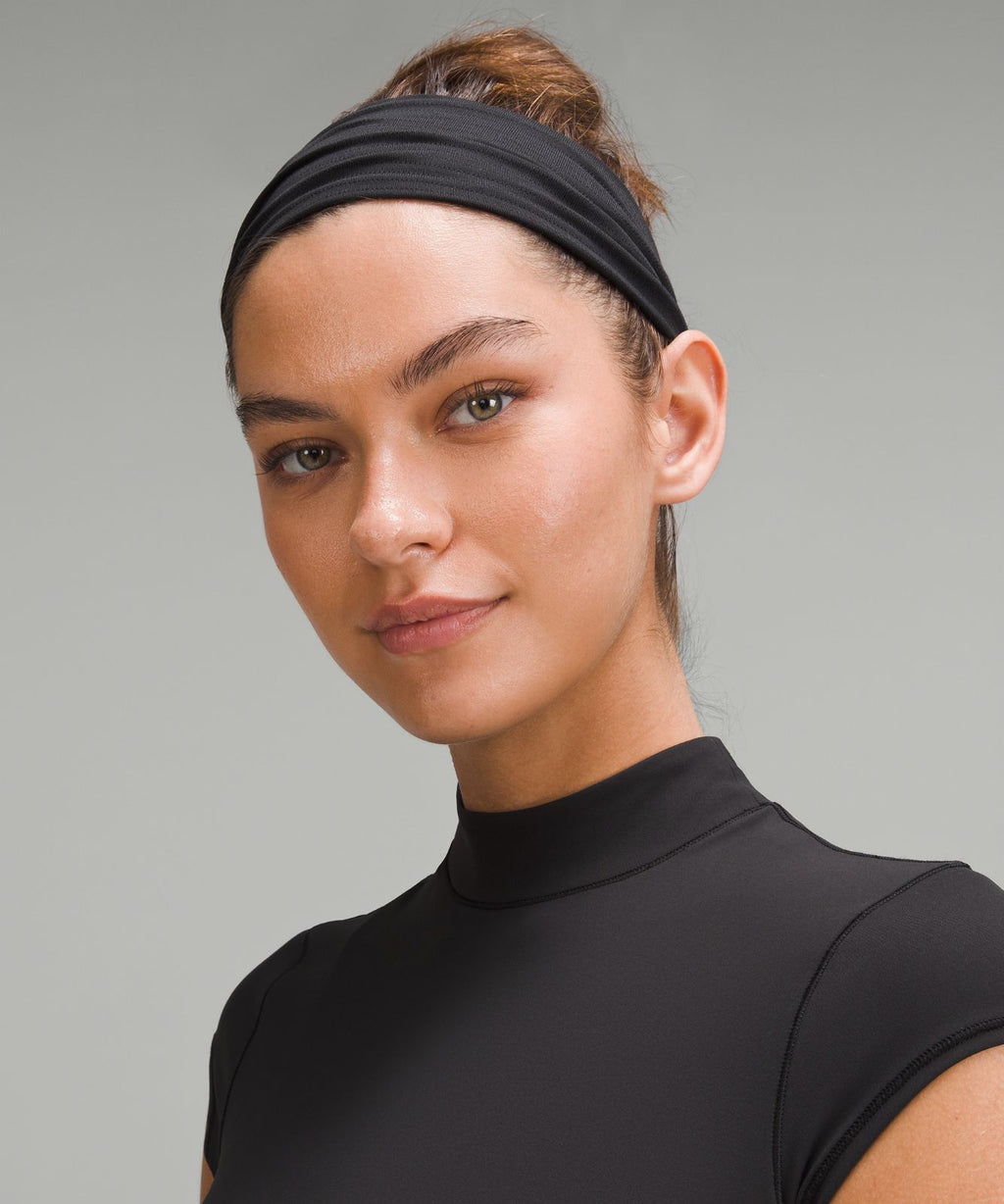 License to Train Wide Headband Black
