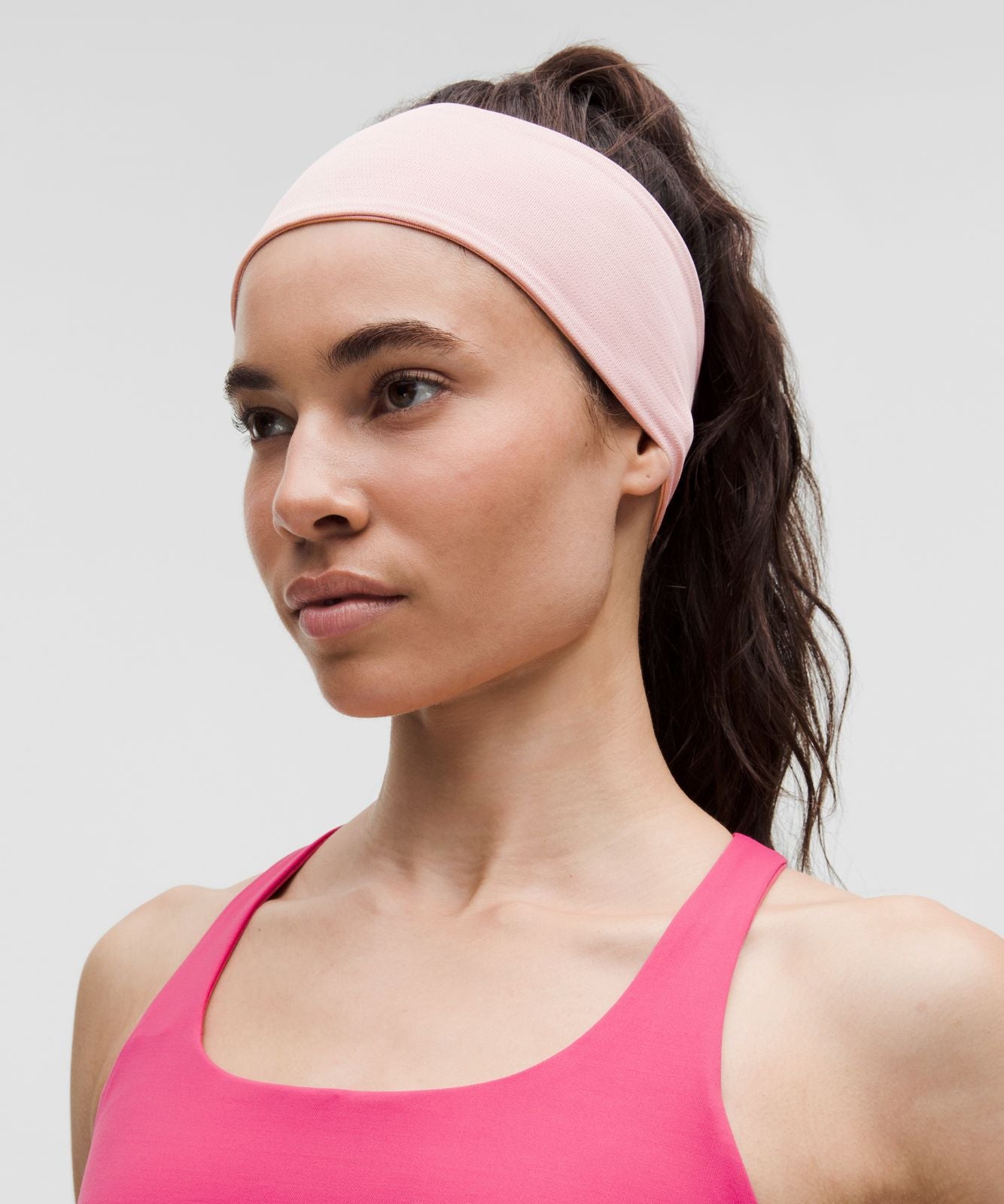 License to Train Wide Headband Pink Haze