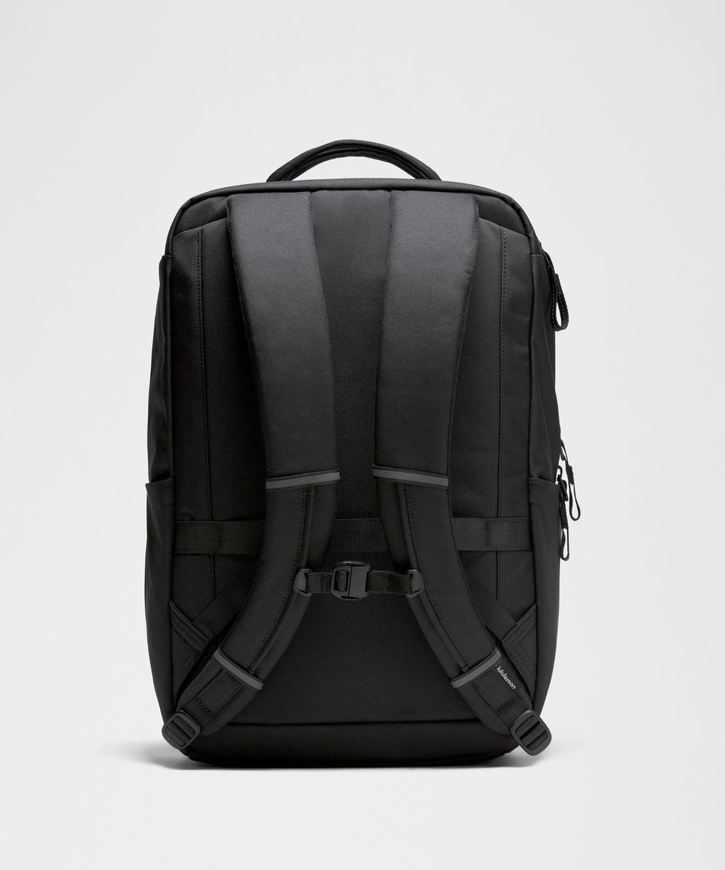 Double-Zip Backpack 22L *Tech Canvas Black
