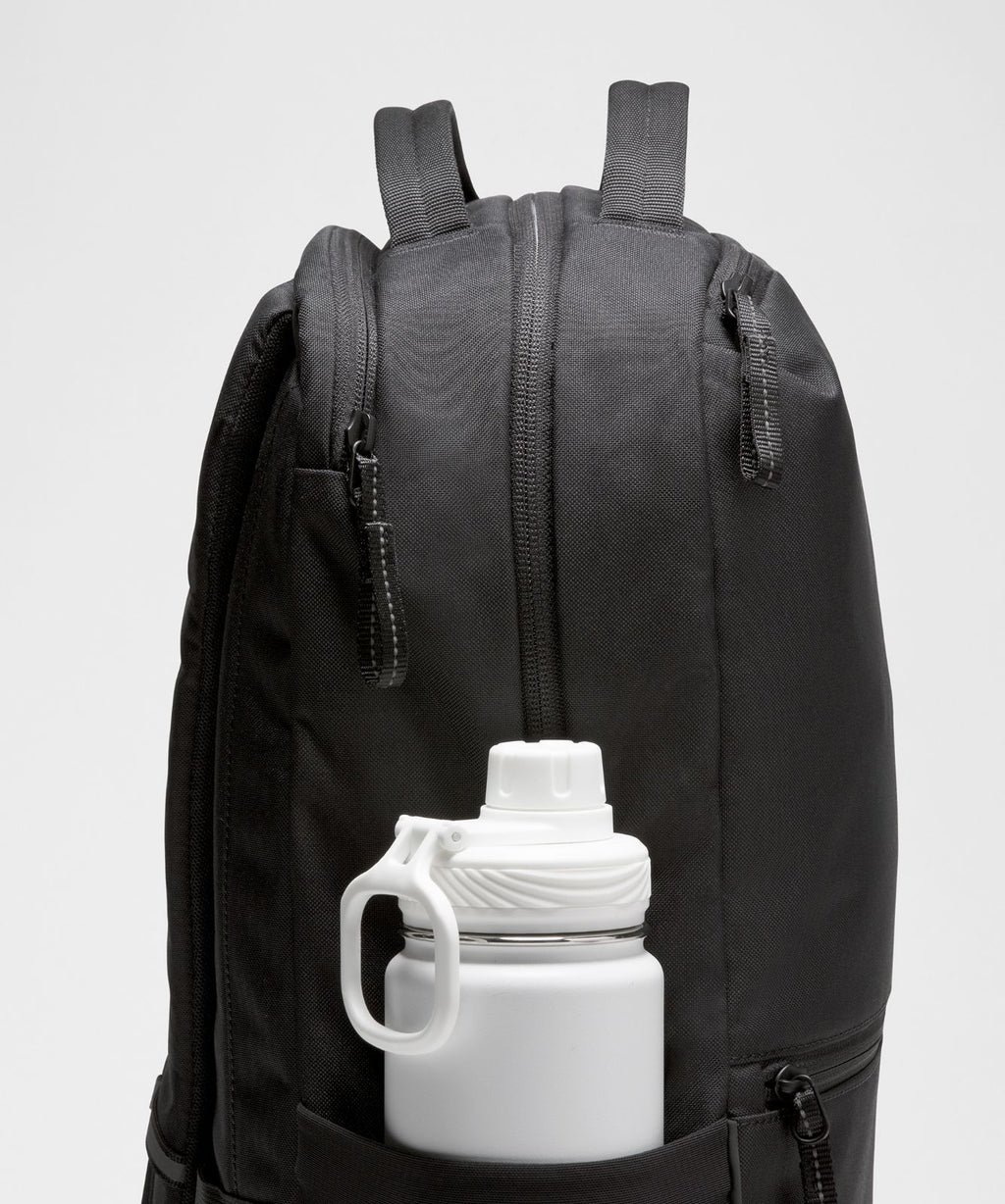 Double-Zip Backpack 22L *Tech Canvas Black