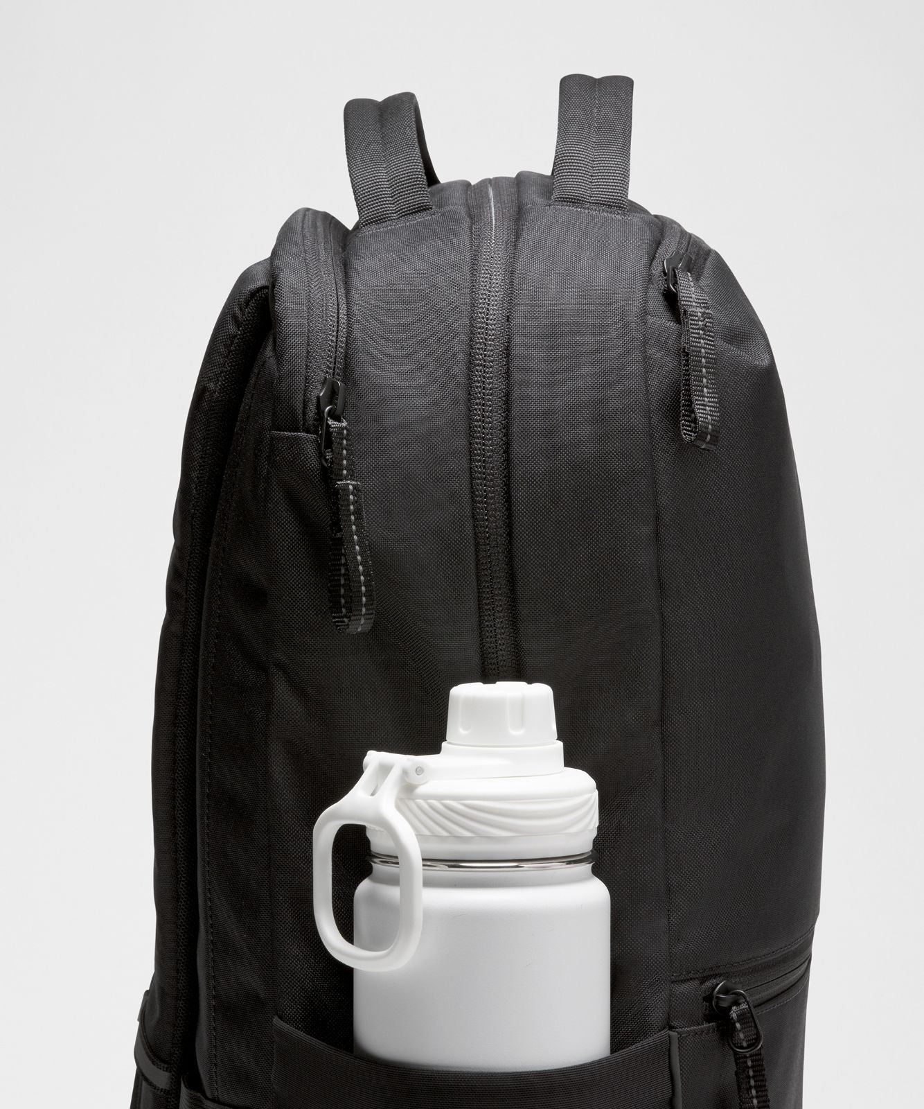Double-Zip Backpack 22L *Tech Canvas Black