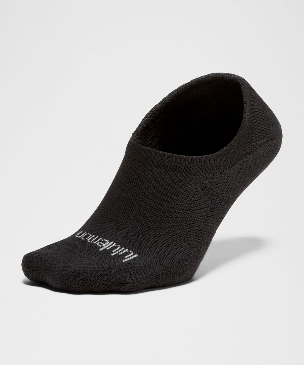 Unisex Daily Essential No-Show Socks *3 Pack Black
