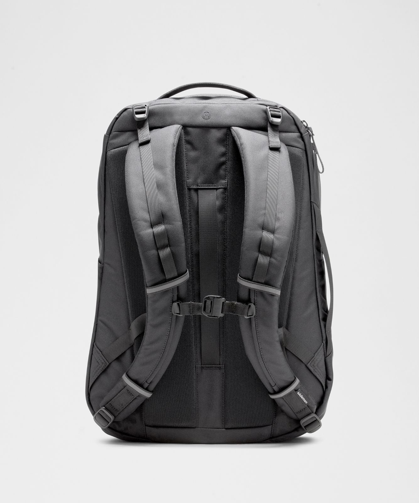Triple-Zip Backpack 28L *Tech Canvas Black/Graphite Grey