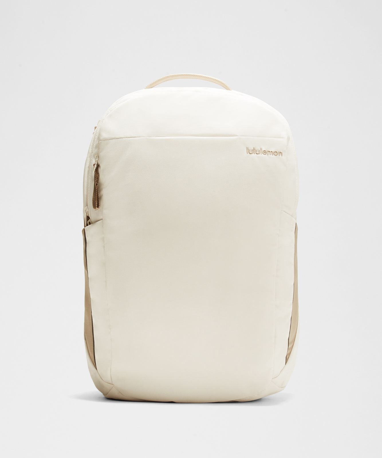 Triple-Zip Backpack 28L *Tech Canvas Light Ivory/Sheer Oak