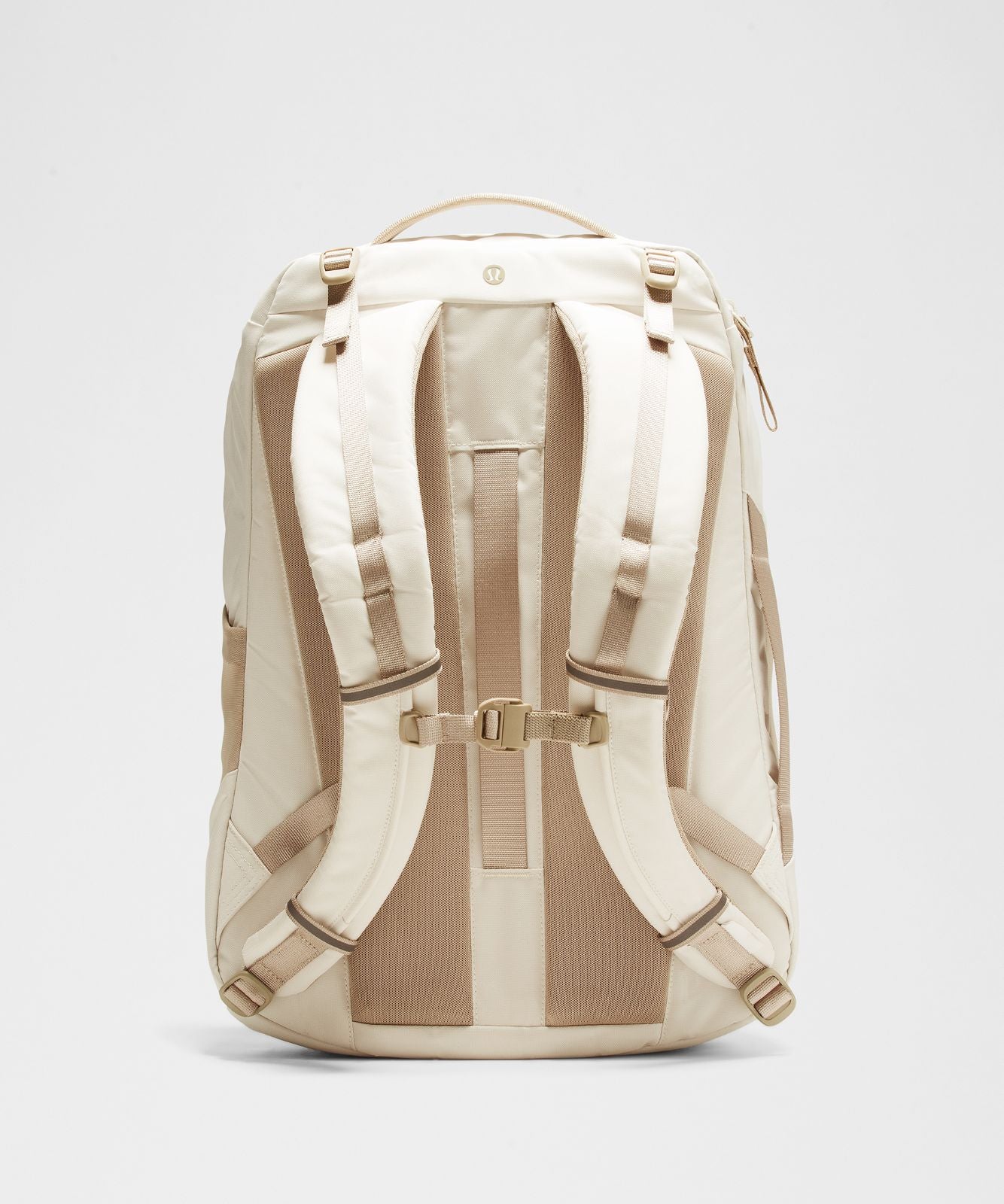 Triple-Zip Backpack 28L *Tech Canvas Light Ivory/Sheer Oak