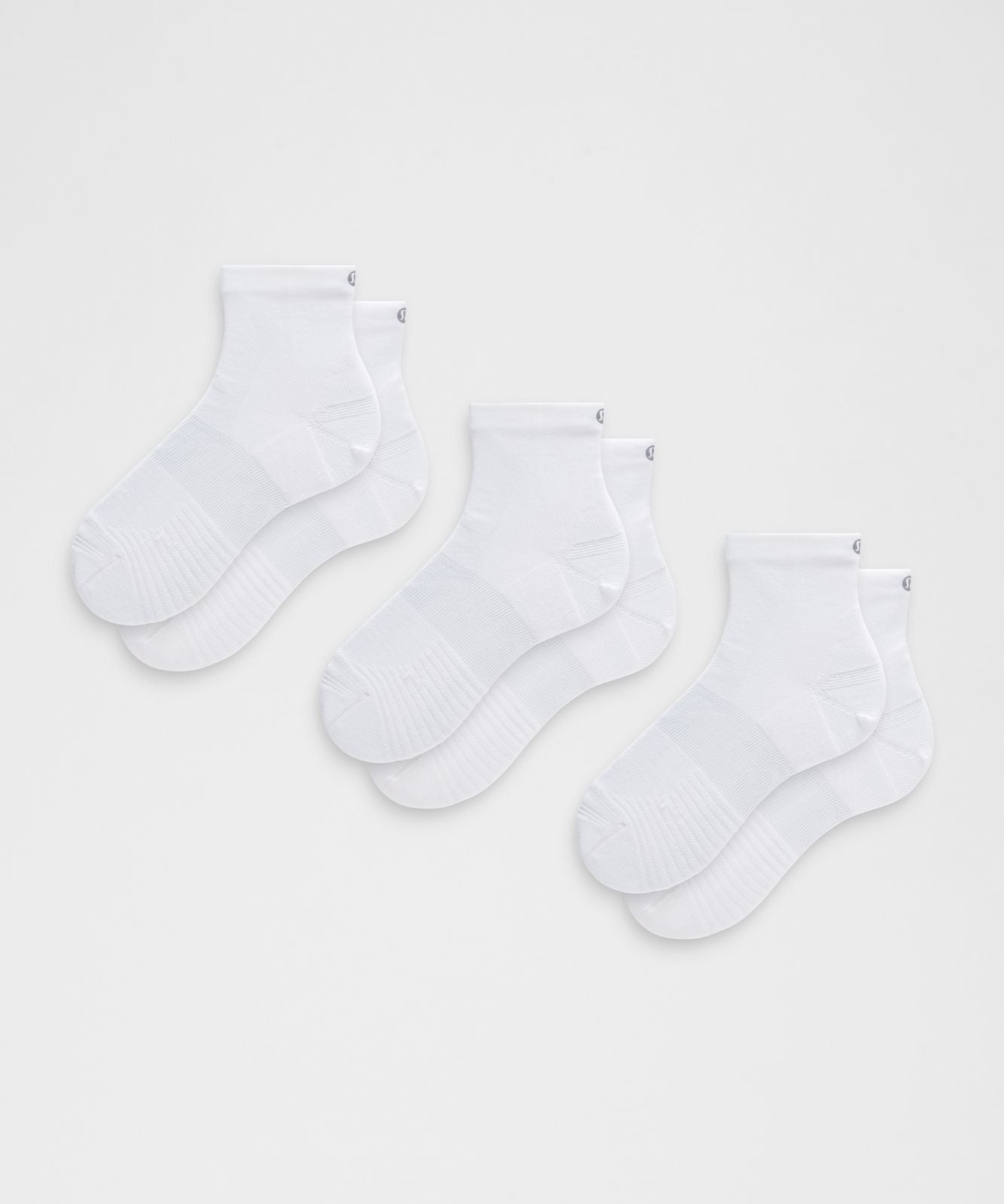 Unisex Power Stride Ankle Socks *3 Pack White