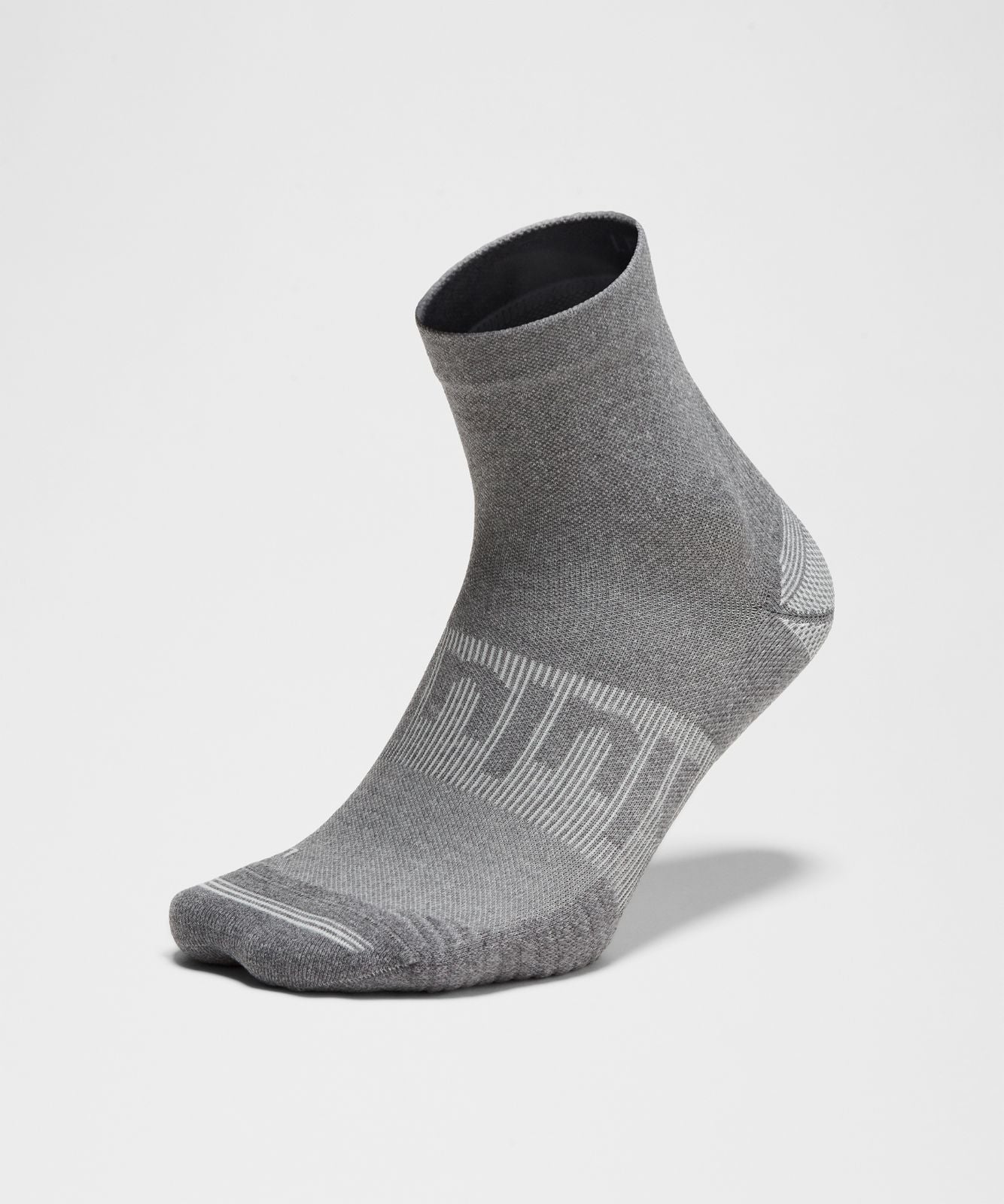 Unisex Power Stride Ankle Socks *3 Pack White/Heather Grey/Black