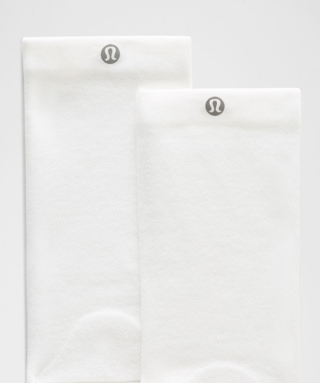 Unisex Power Stride Crew Socks *3 Pack White