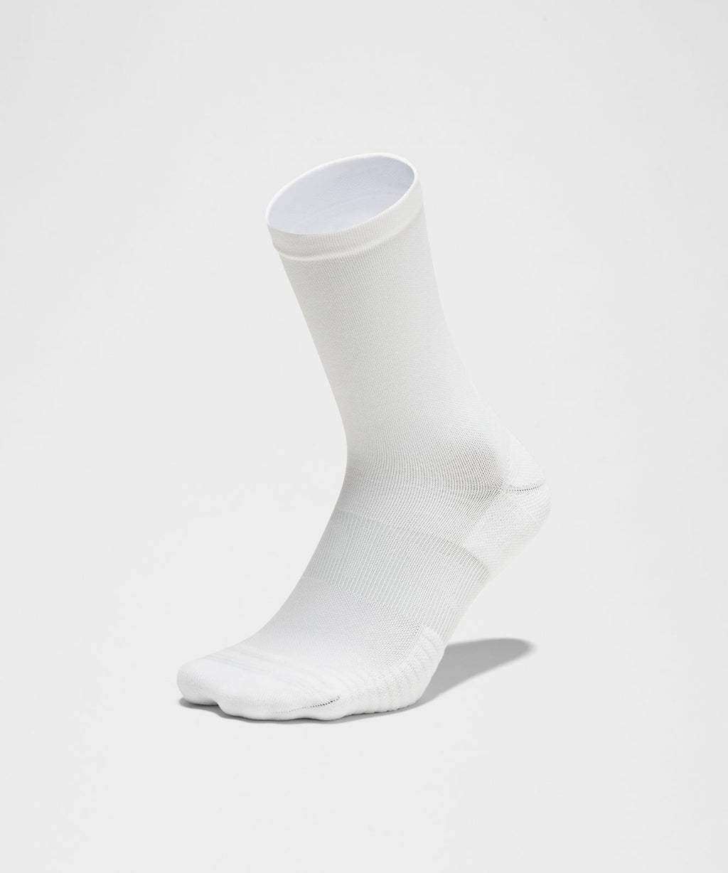 Unisex Power Stride Crew Socks *3 Pack White