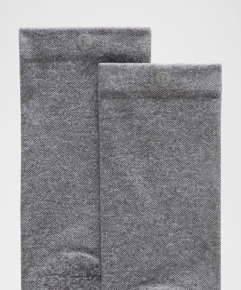 Unisex Power Stride Crew Socks *3 Pack White/Heather Grey/Black