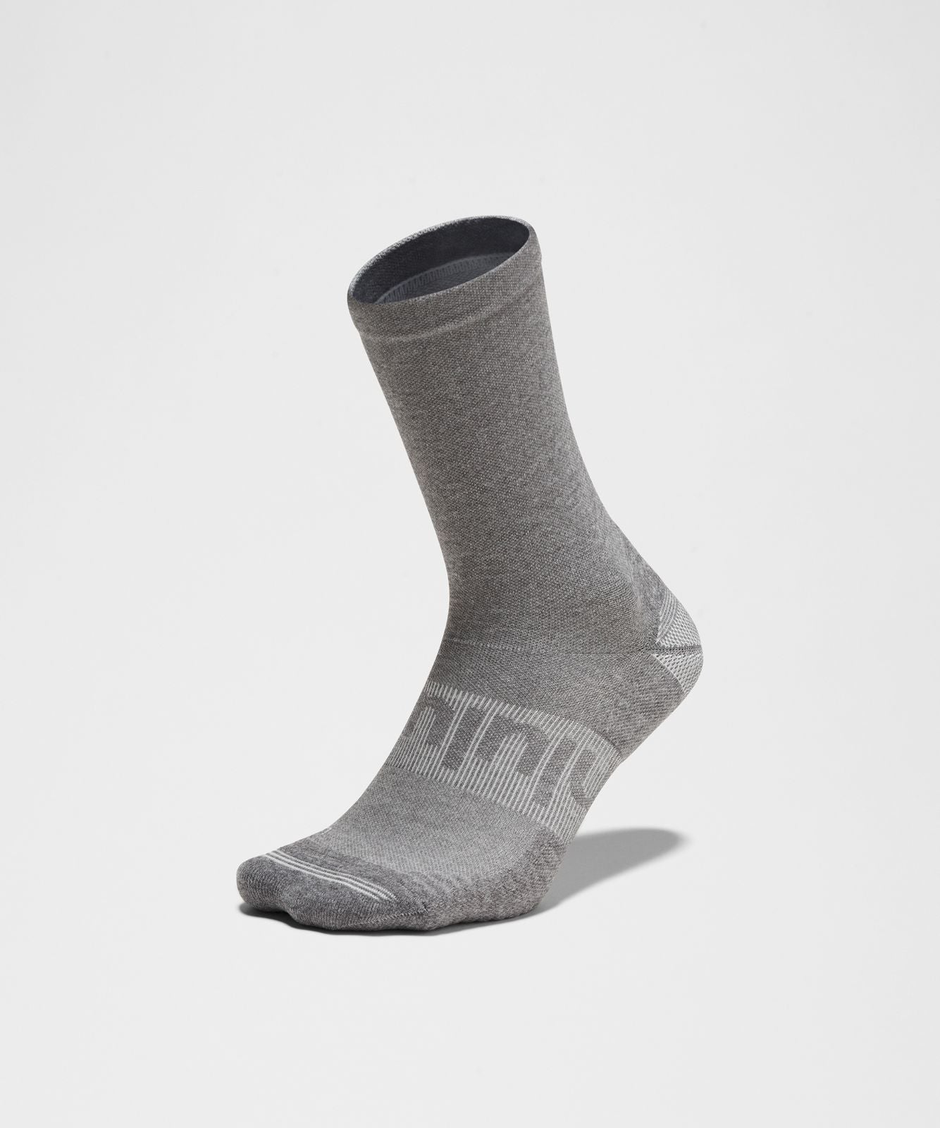 Unisex Power Stride Crew Socks *3 Pack White/Heather Grey/Black