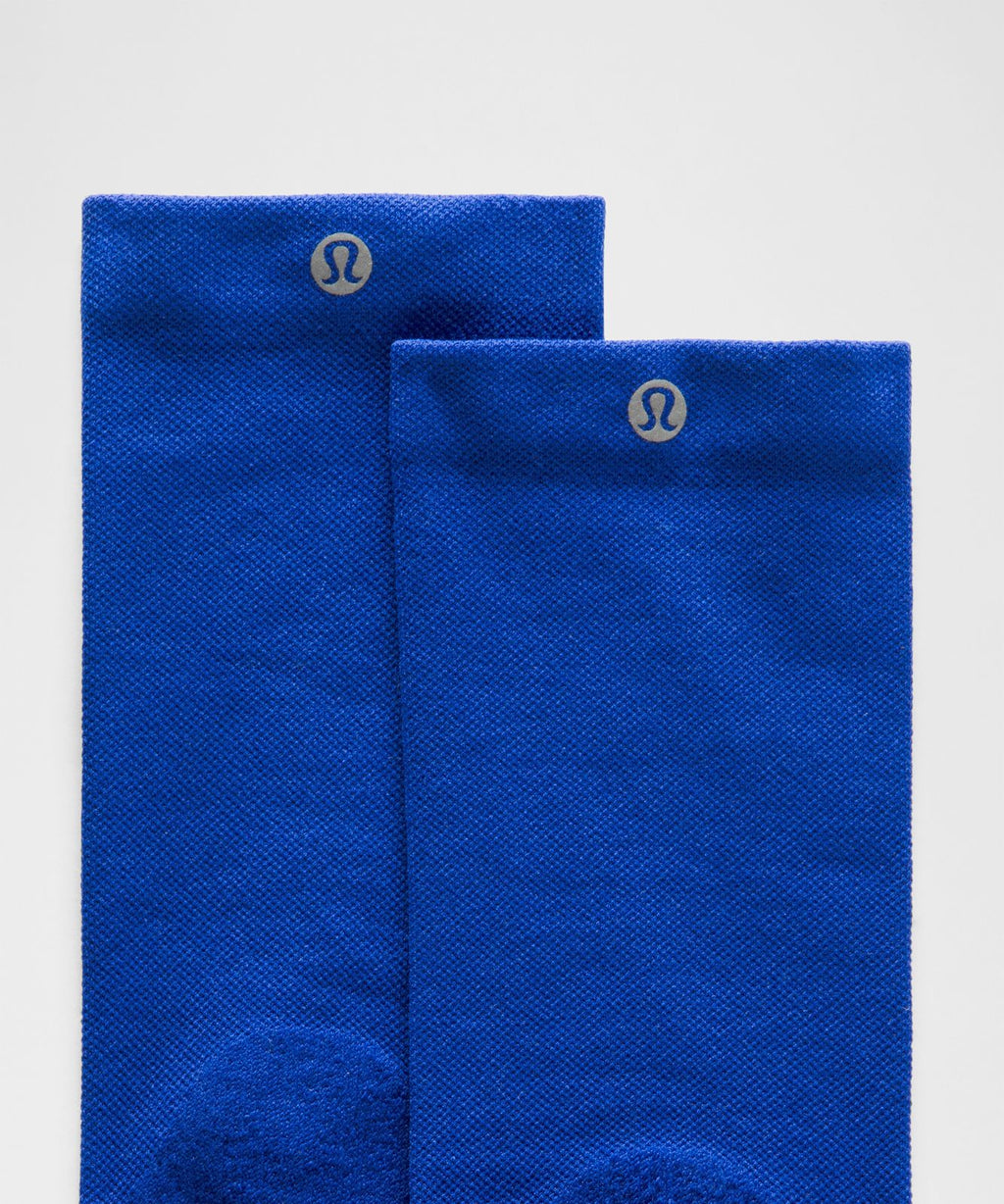 Unisex Power Stride Crew Socks *3 Pack Sinatra Blue/White/Riverside