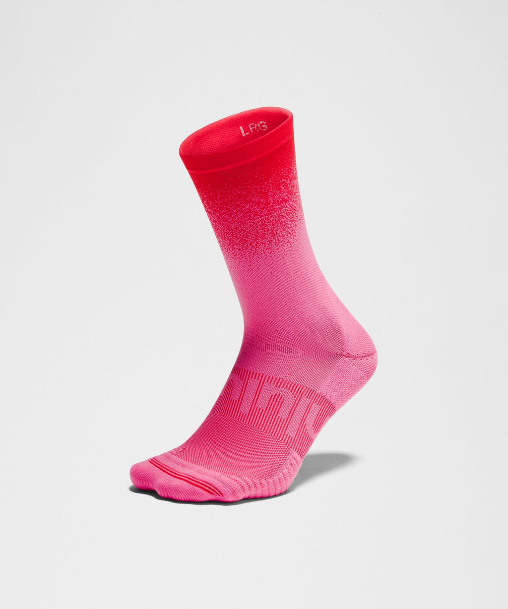 Unisex Power Stride Crew Socks *3 Pack Lululemon Red/Serene Blue/Black
