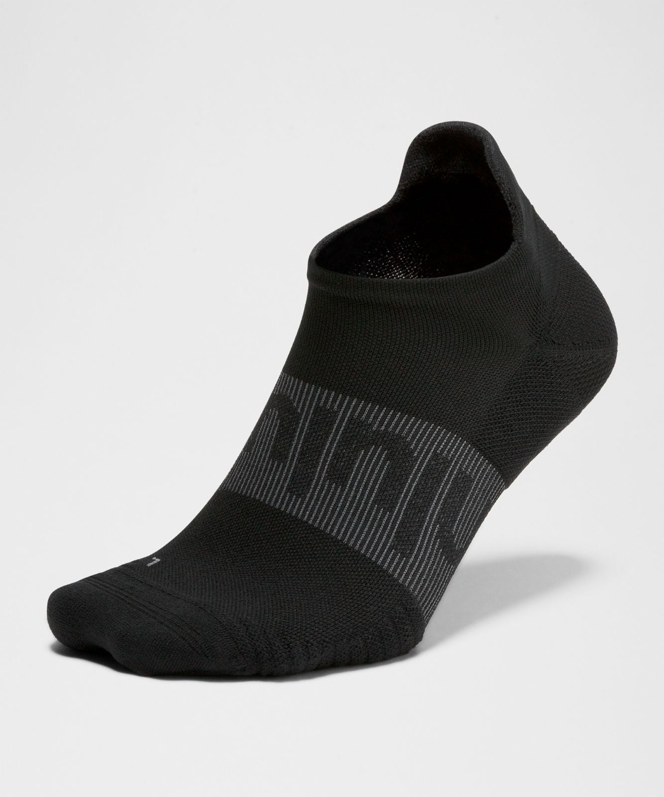 Unisex Power Stride Tab Socks Black