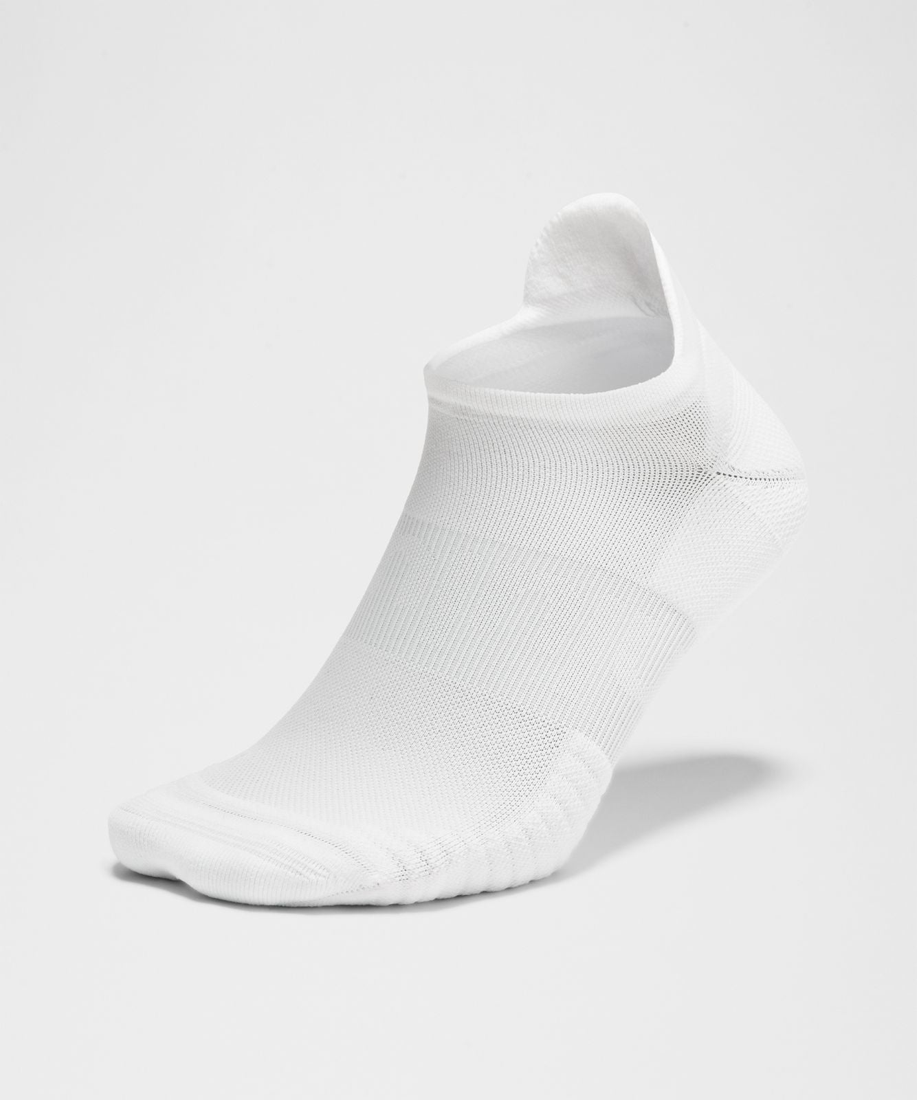 Unisex Power Stride Tab Socks White
