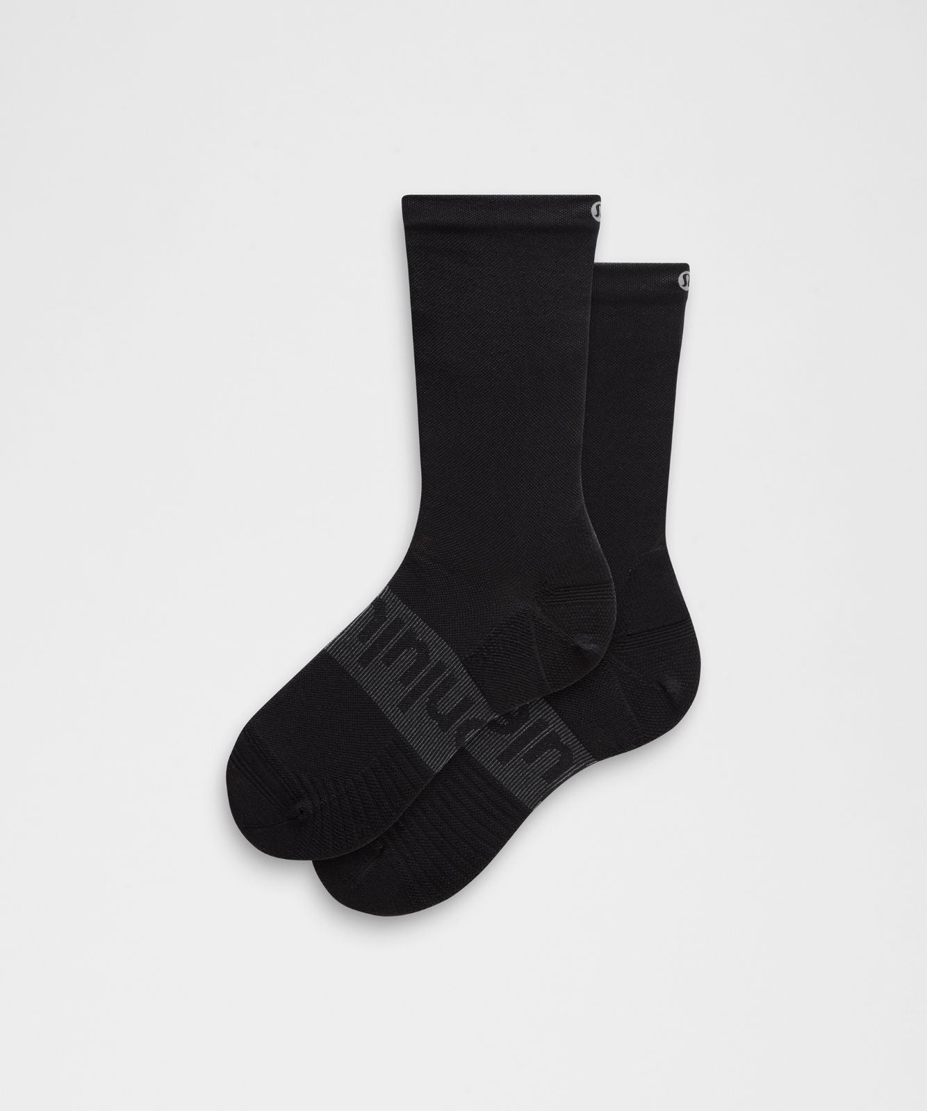 Unisex Power Stride Crew Socks Black