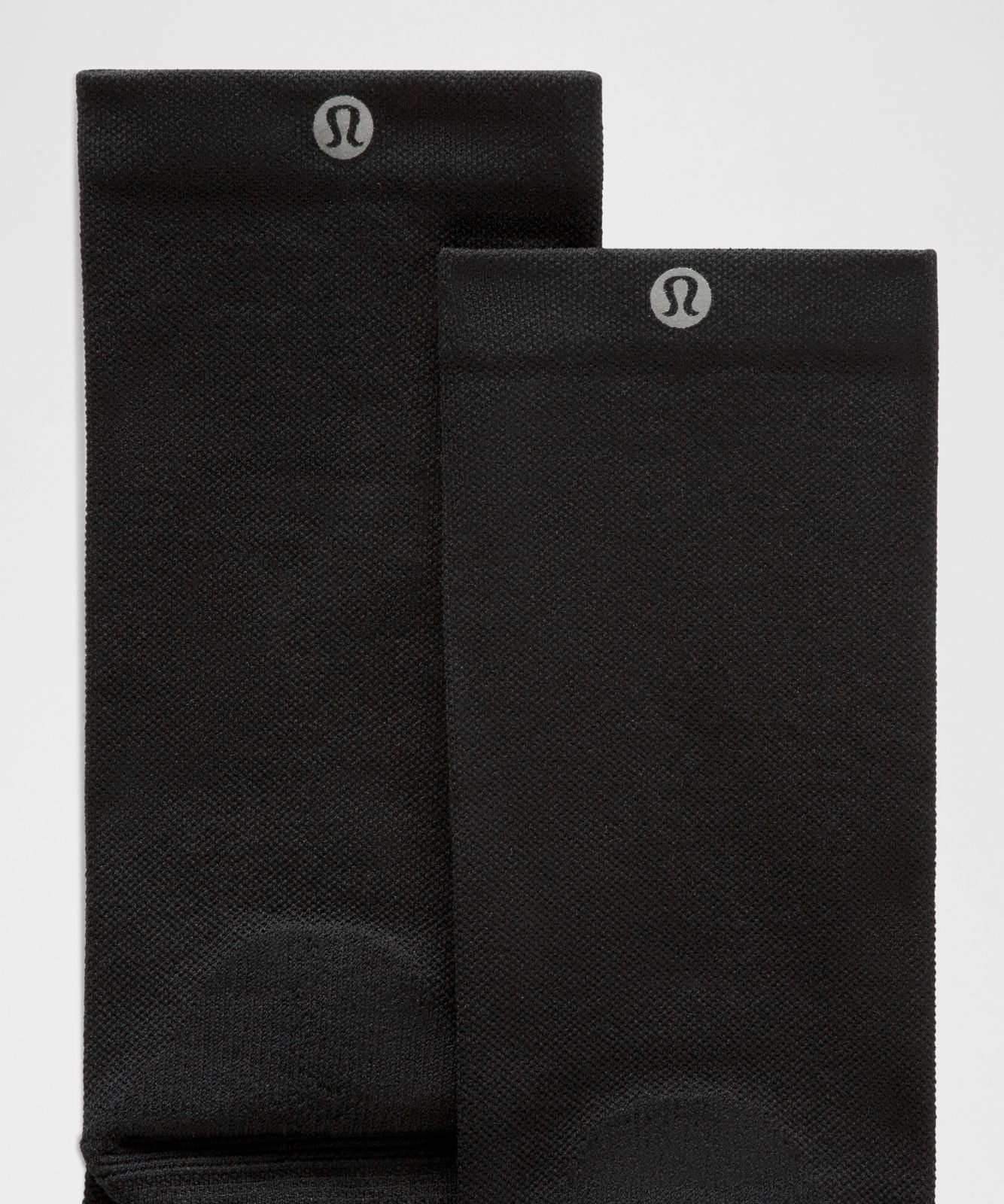 Unisex Power Stride Crew Socks Black