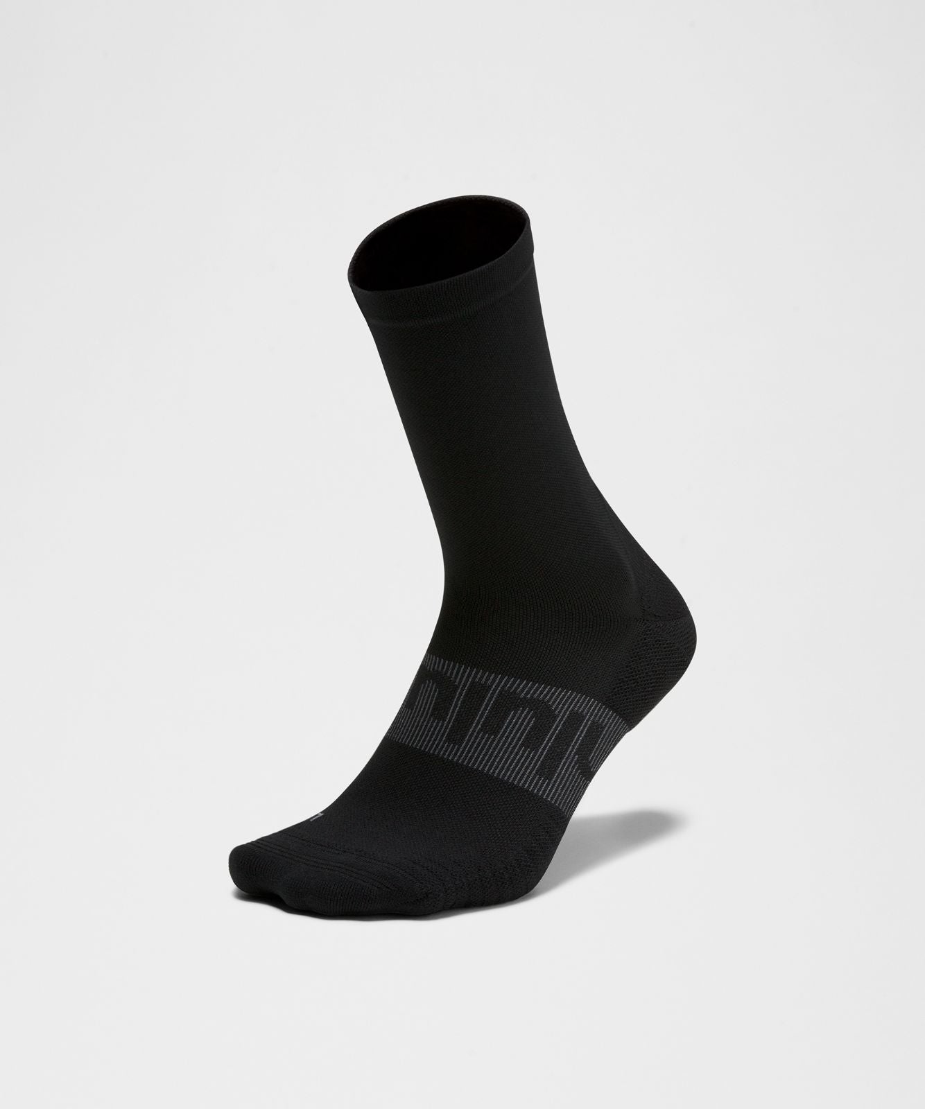 Unisex Power Stride Crew Socks Black